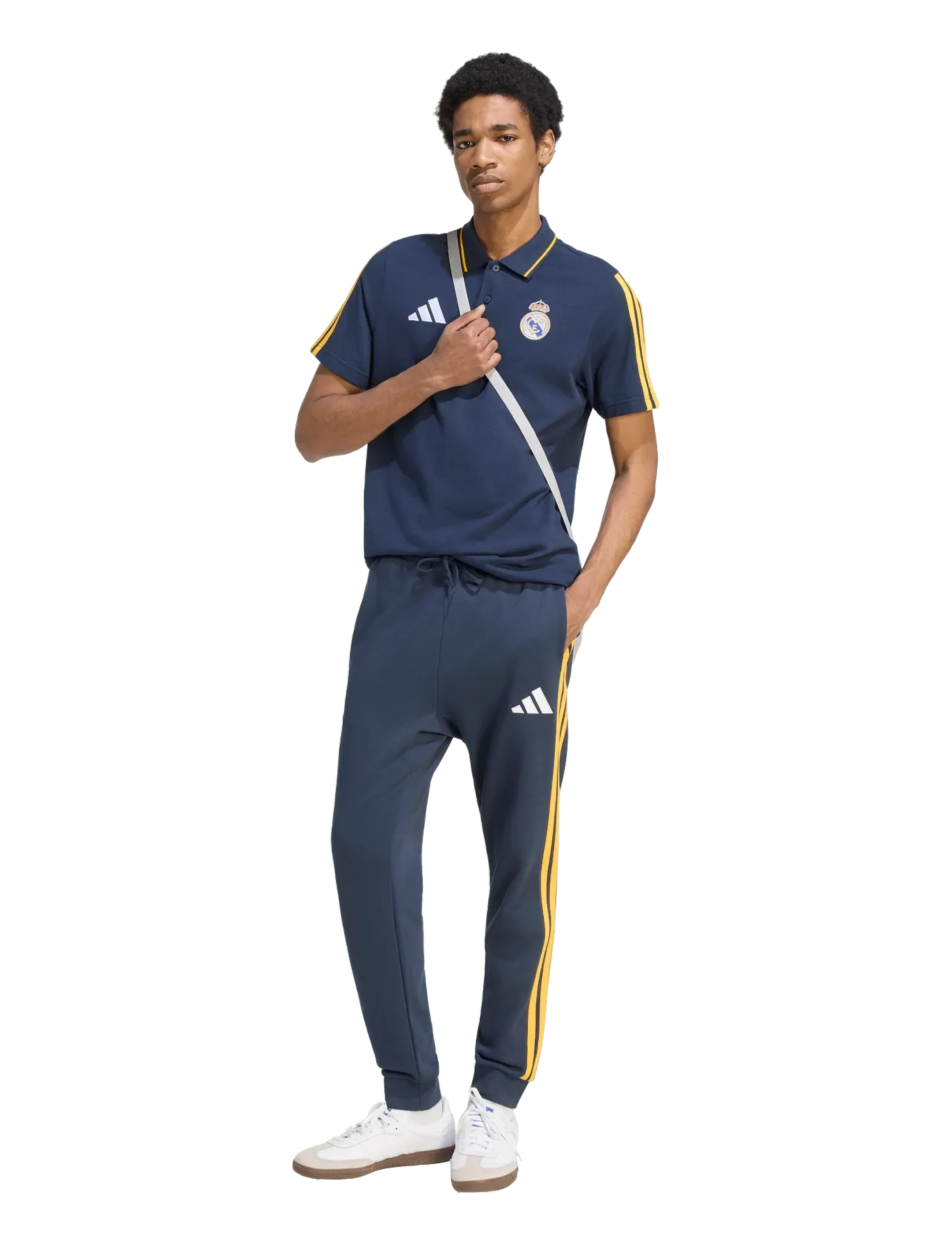 adidas Performance - REAL DNA POLO - polos - ntnavy - 3