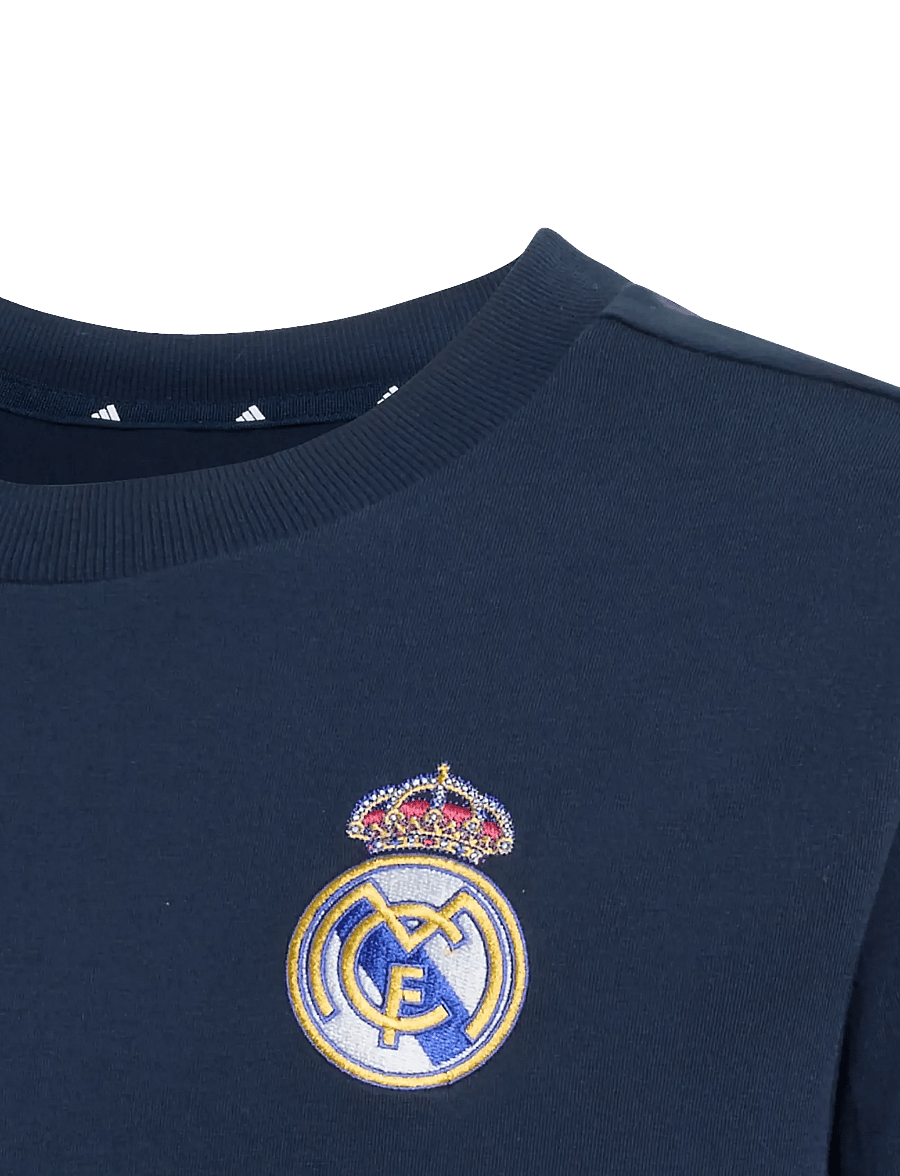 adidas Performance - REAL KIDS TEE - hauts de sport - ntnavy - 3