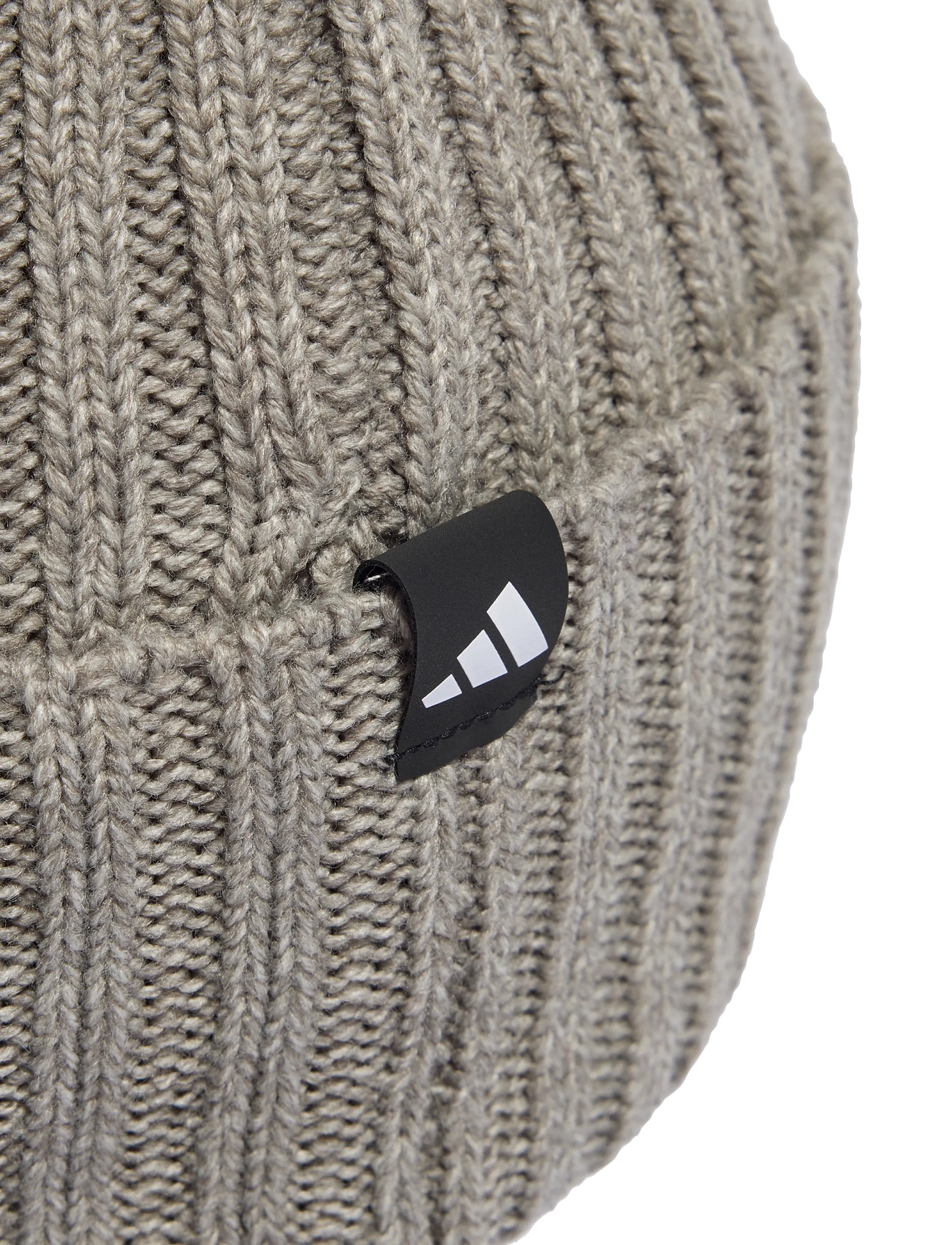 adidas Performance - 3S BEANIE - mgreyh/white - 3