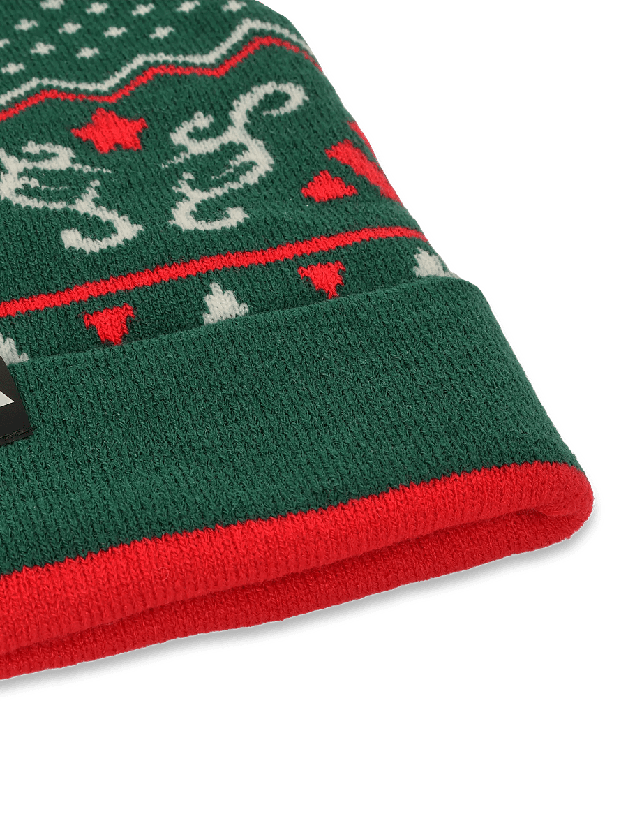 adidas Performance - XMAS BEANIE - beanie mütsid - cgreen/ivory/purrub - 2