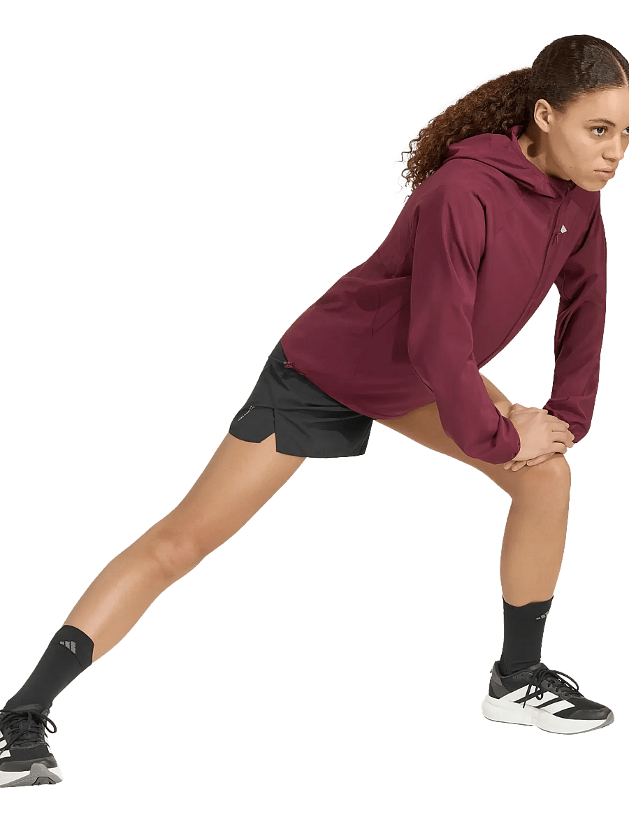 adidas Performance - Run Ess JKT W - spordijakid - maroon - 0
