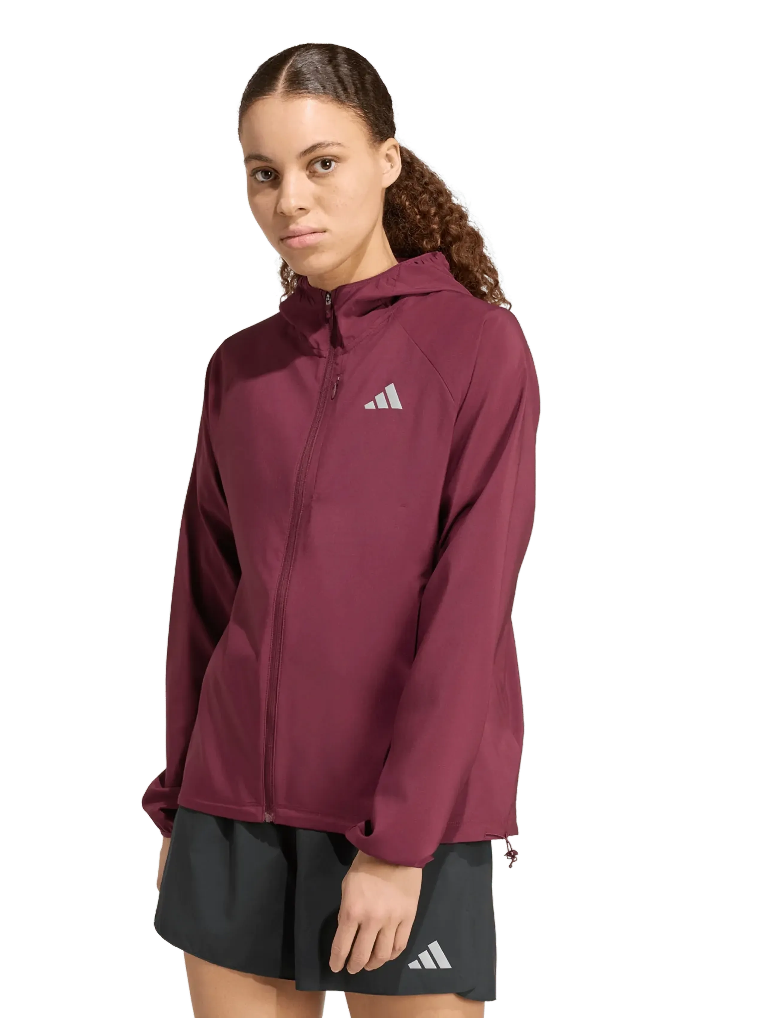adidas Performance - Run Ess JKT W - spordijakid - maroon - 2