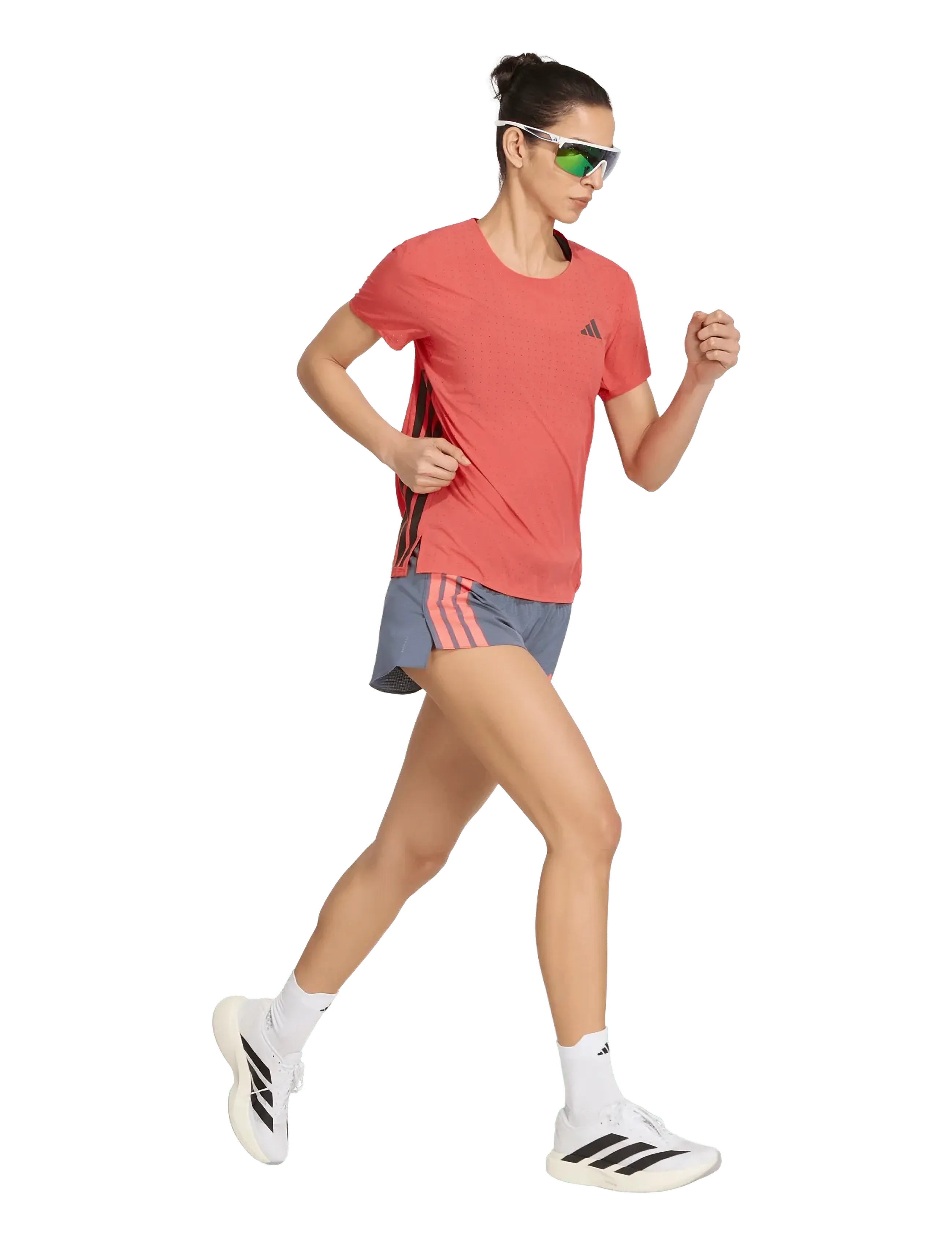 adidas Performance ADIZERO GEL W - Laufshorts - ONIX/SOLTUR / navy