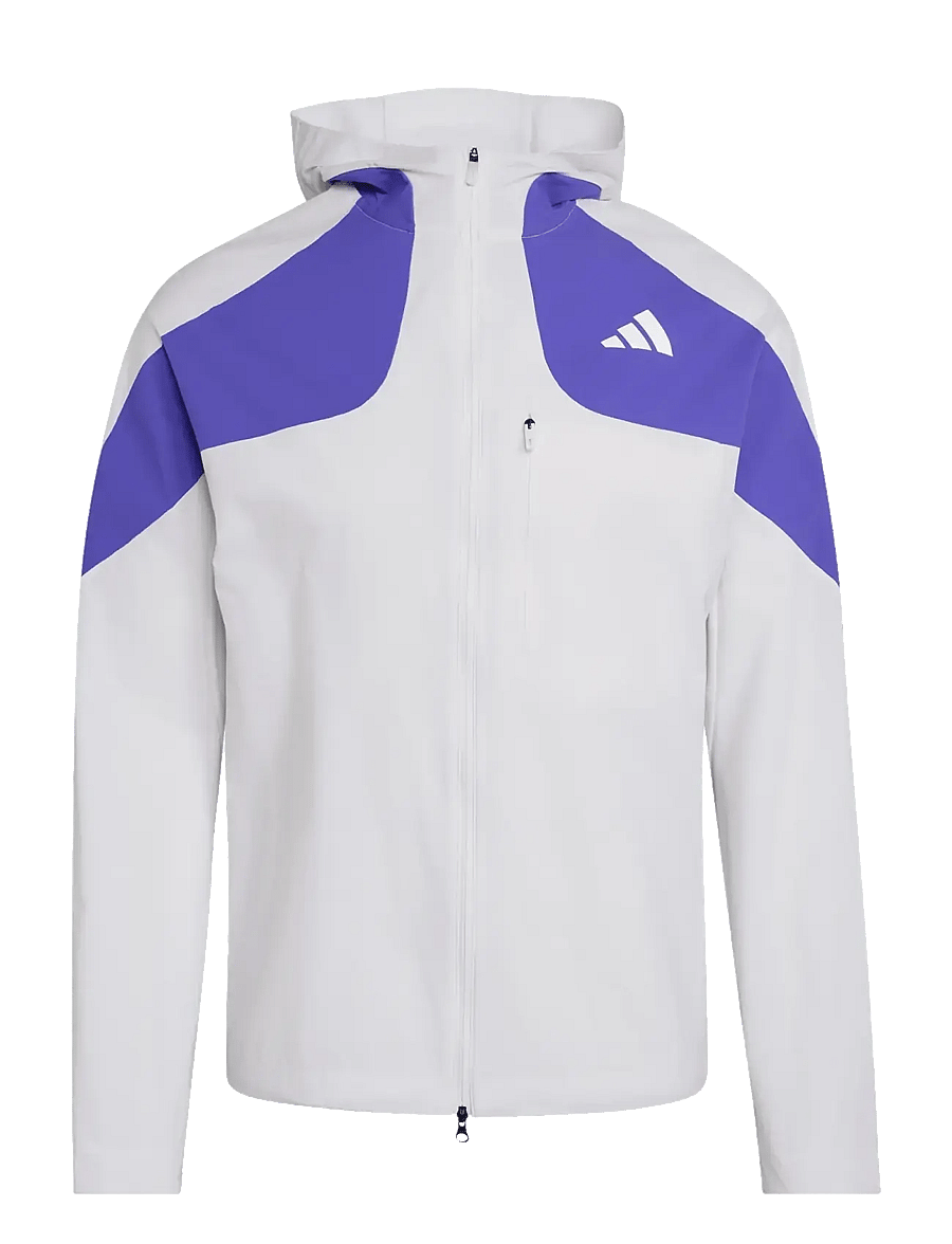 adidas Performance - ADIZERO JKT M - sportjackor - white/solpur - 1