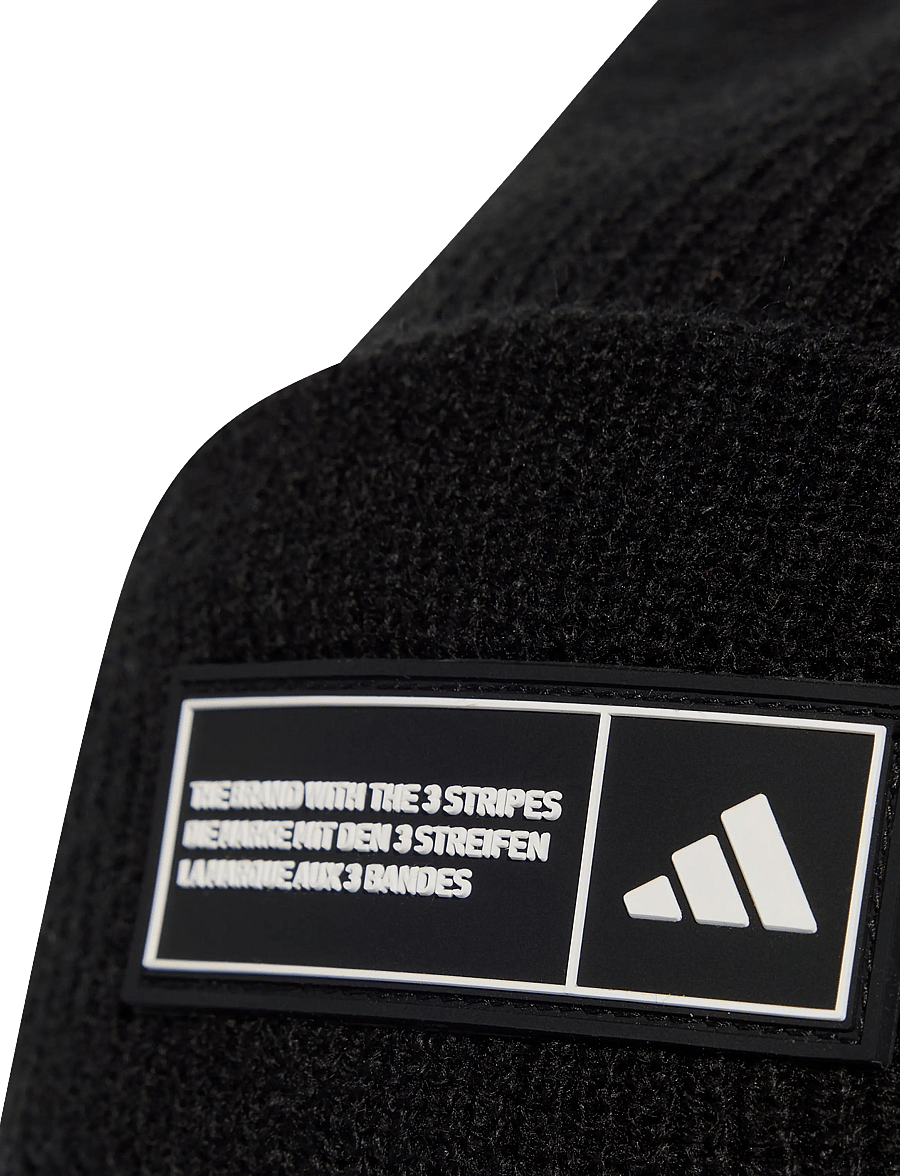 adidas Performance - ESS LBL BNI CUF - beanie mütsid - black/white - 2