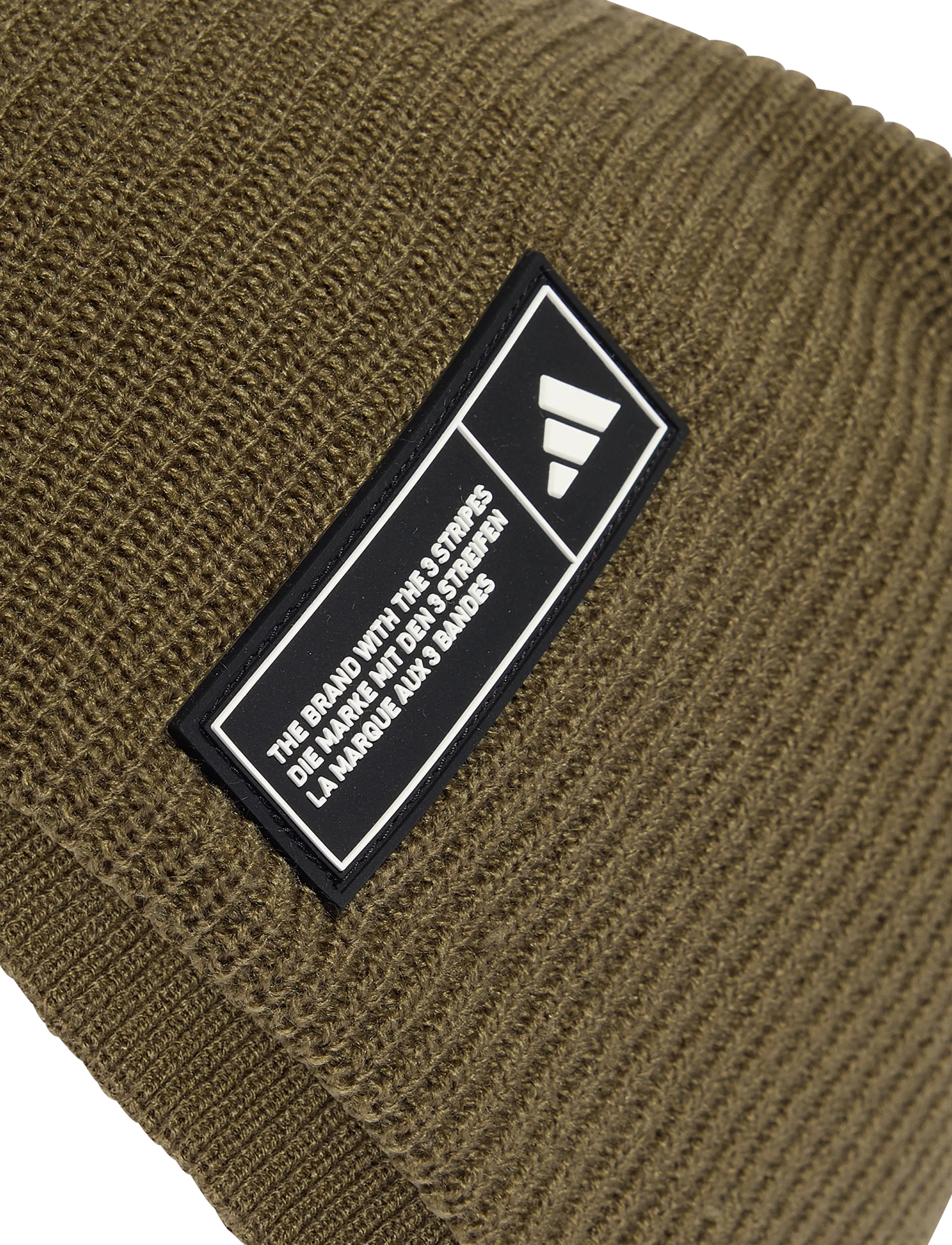 adidas Performance - ESS LBL BEANIE - olistr/white - 2