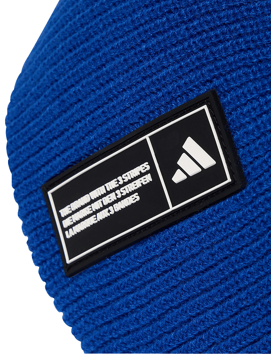adidas Performance - ESS LBL BEANIE - luer - royblu/white - 2