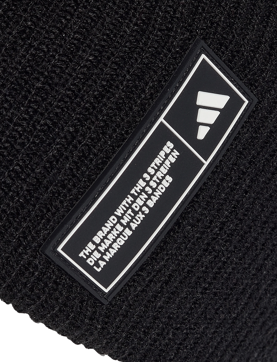 adidas Performance - ESS LBL BEANIE - beanie mütsid - black/white - 2