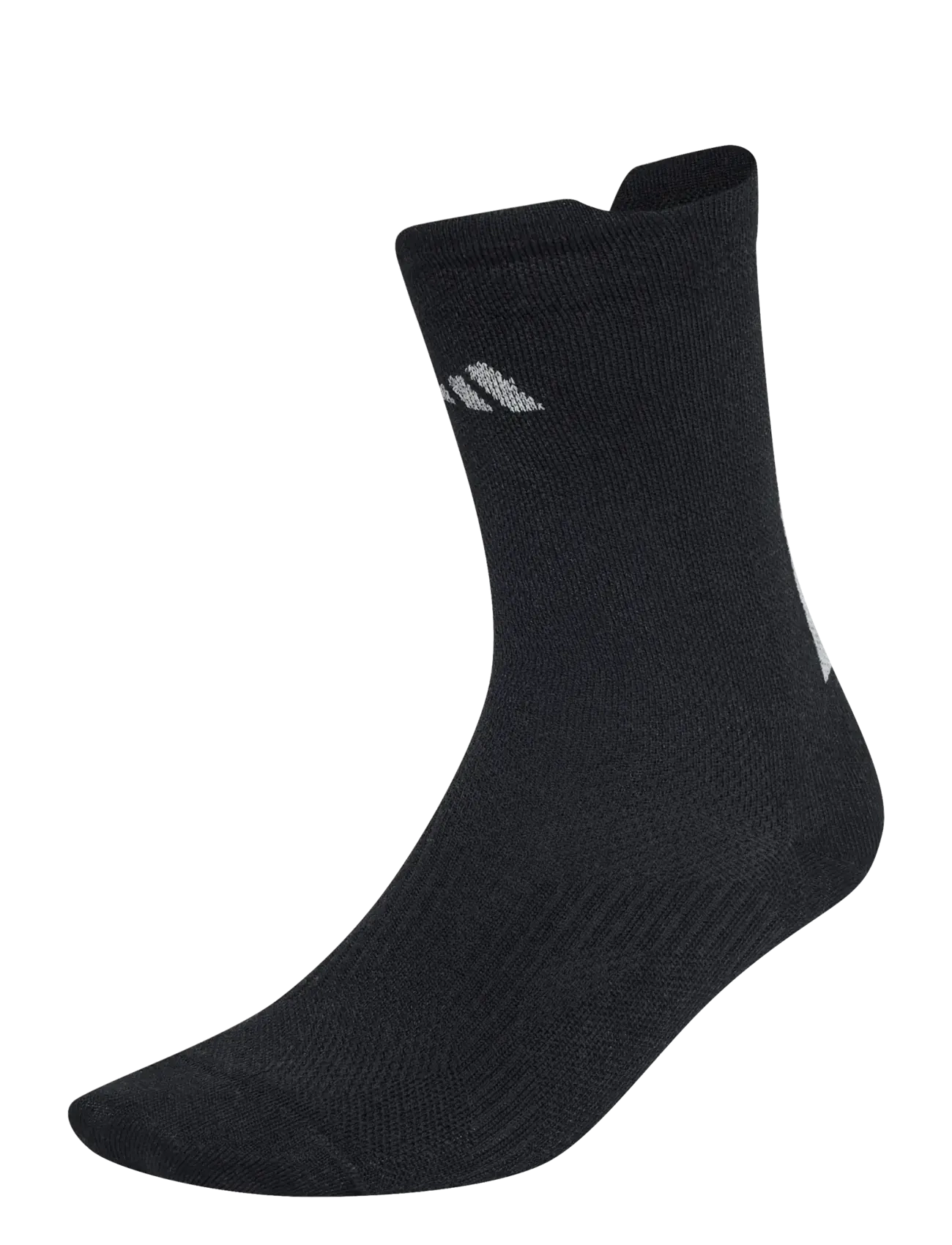 adidas Performance RUN RFLCTV CREW - adidas - BLACK/REFSIL / black
