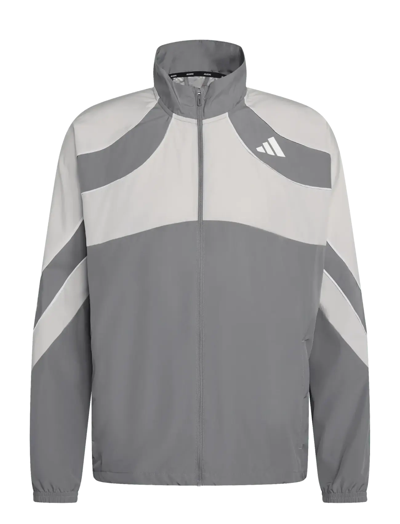 adidas Performance ADIZERO A JKT M - Tøj - GRETHR/GREONE / grey