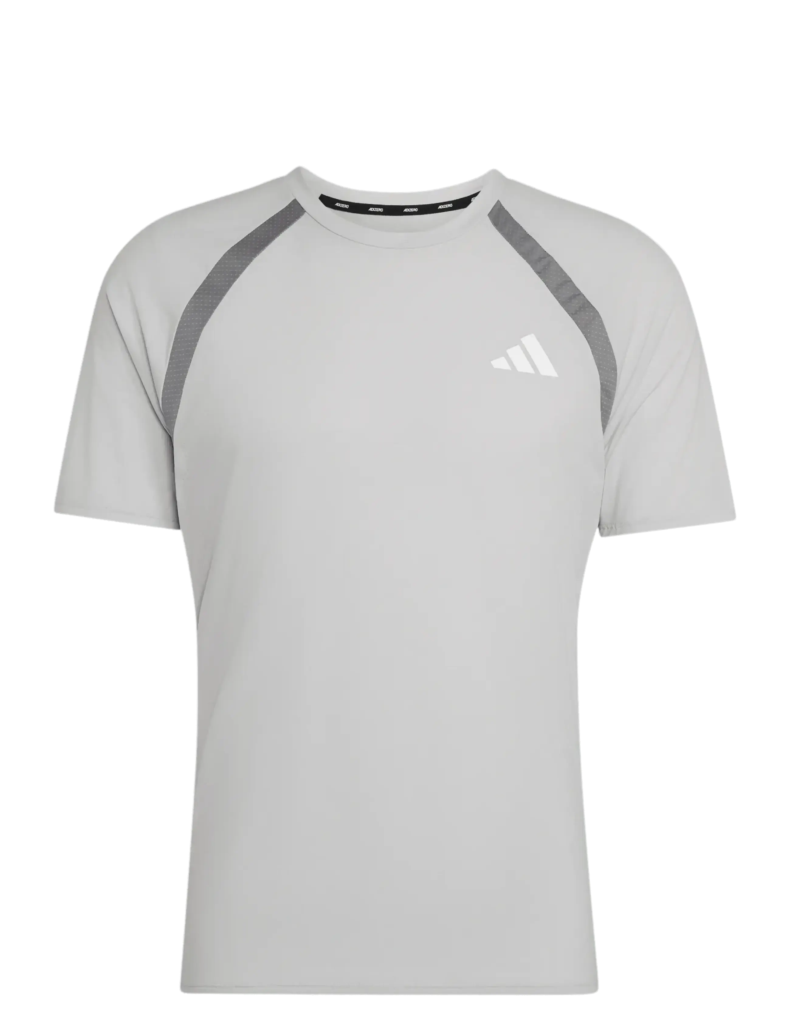 adidas Performance ADIZERO A TEE M - Alussärgid ja T-särgid - GREONE/GRETHR / grey