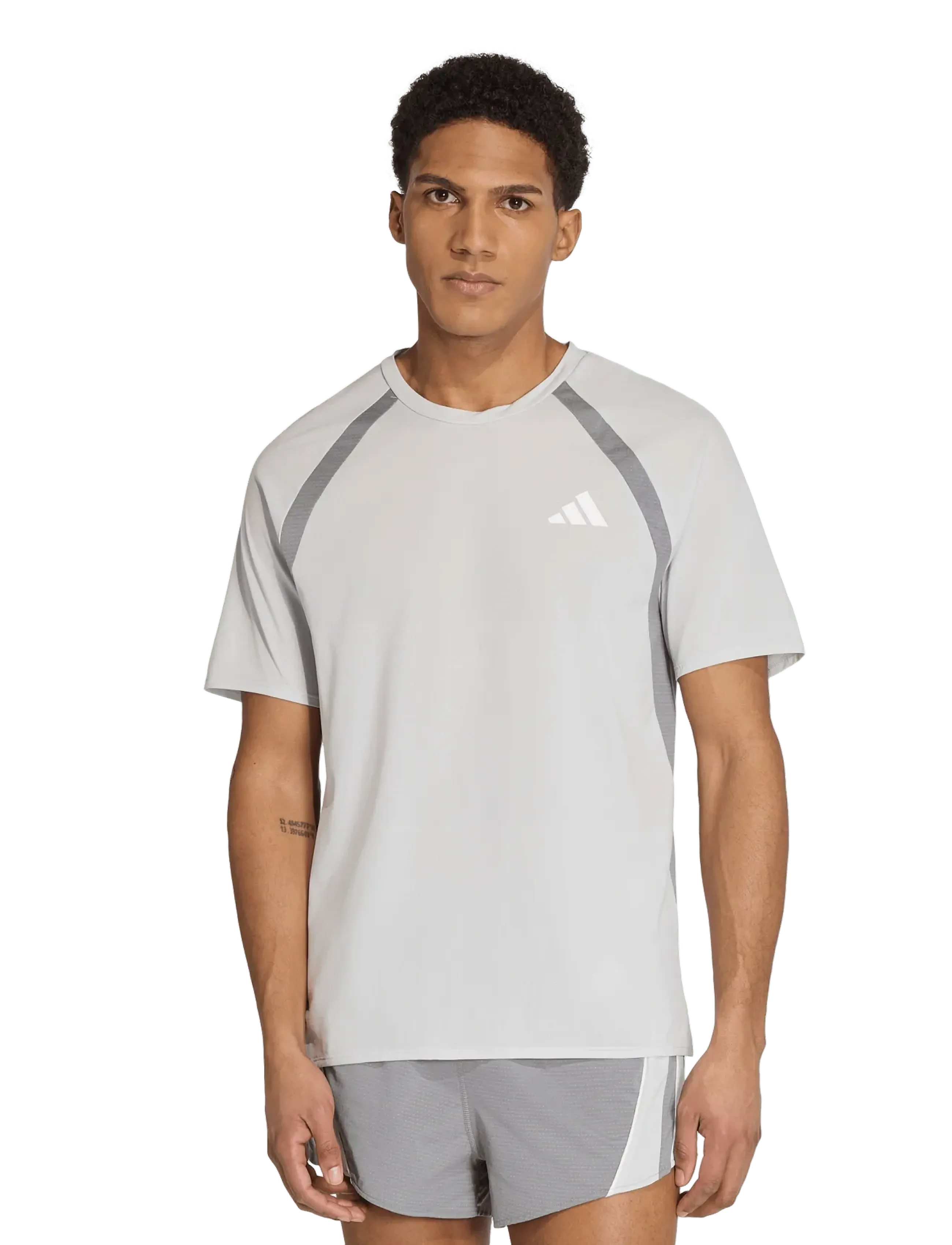 adidas Performance - ADIZERO A TEE M - greone/grethr - 3