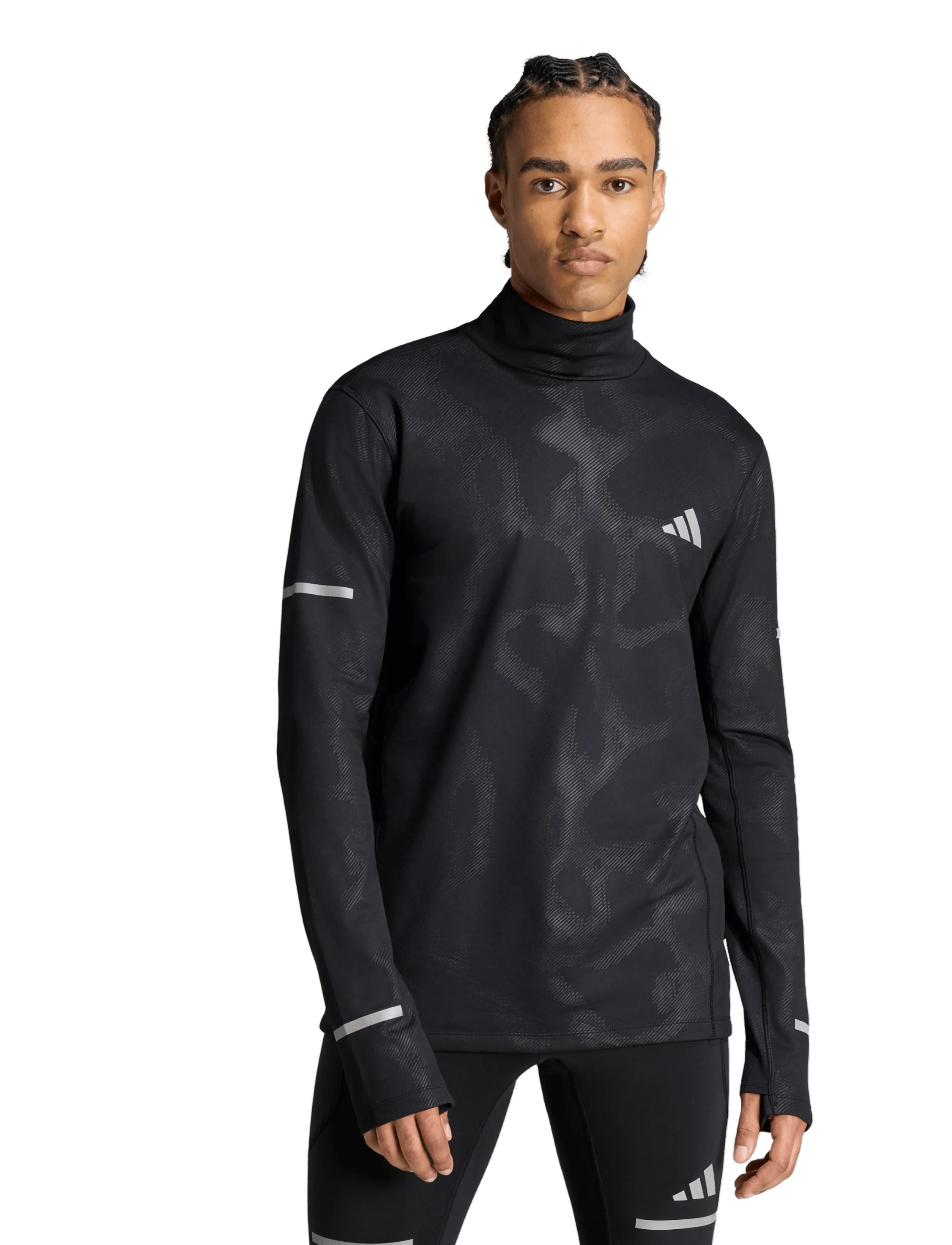 adidas Performance - adi365 WarmLS M - funktionsunterwäsche - oberteile - black - 2