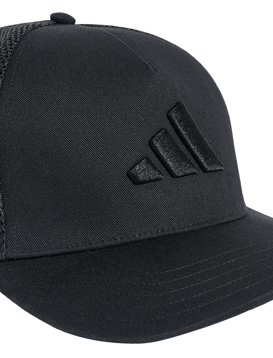 adidas Performance - TRUCKER CAP - black/black - 2