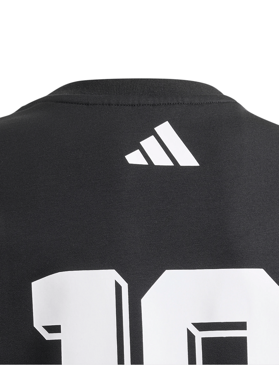adidas Performance - MESSI ZNE TEE Y - sportoberteile - black - 4