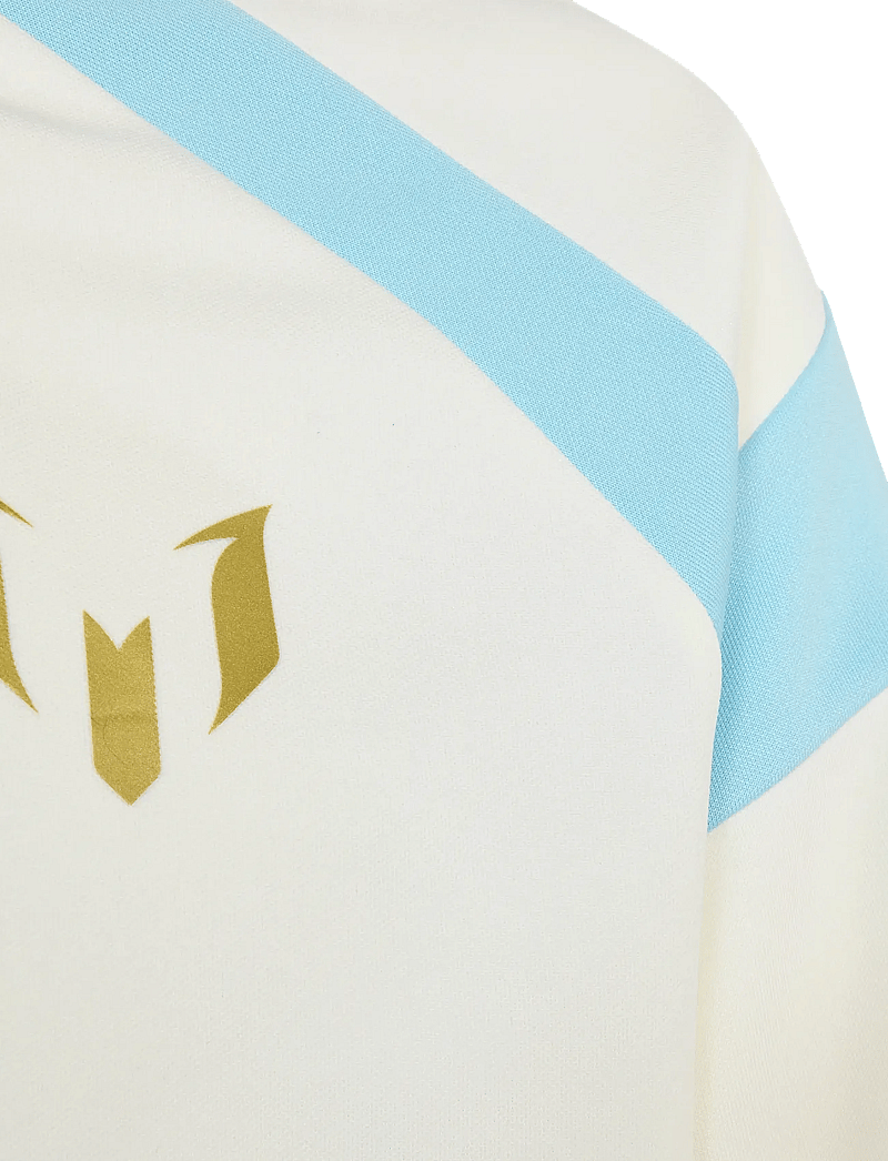 adidas Performance - MESSI HOT TEE Y - sporttoppar - owhite/iceblu - 2