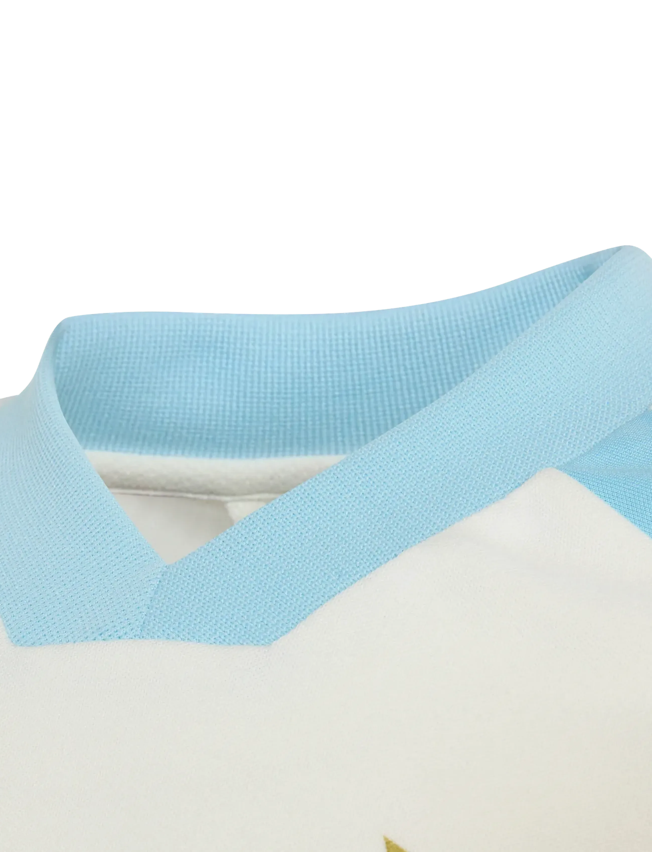 adidas Performance - MESSI HOT TEE Y - sports tops - owhite/iceblu - 4