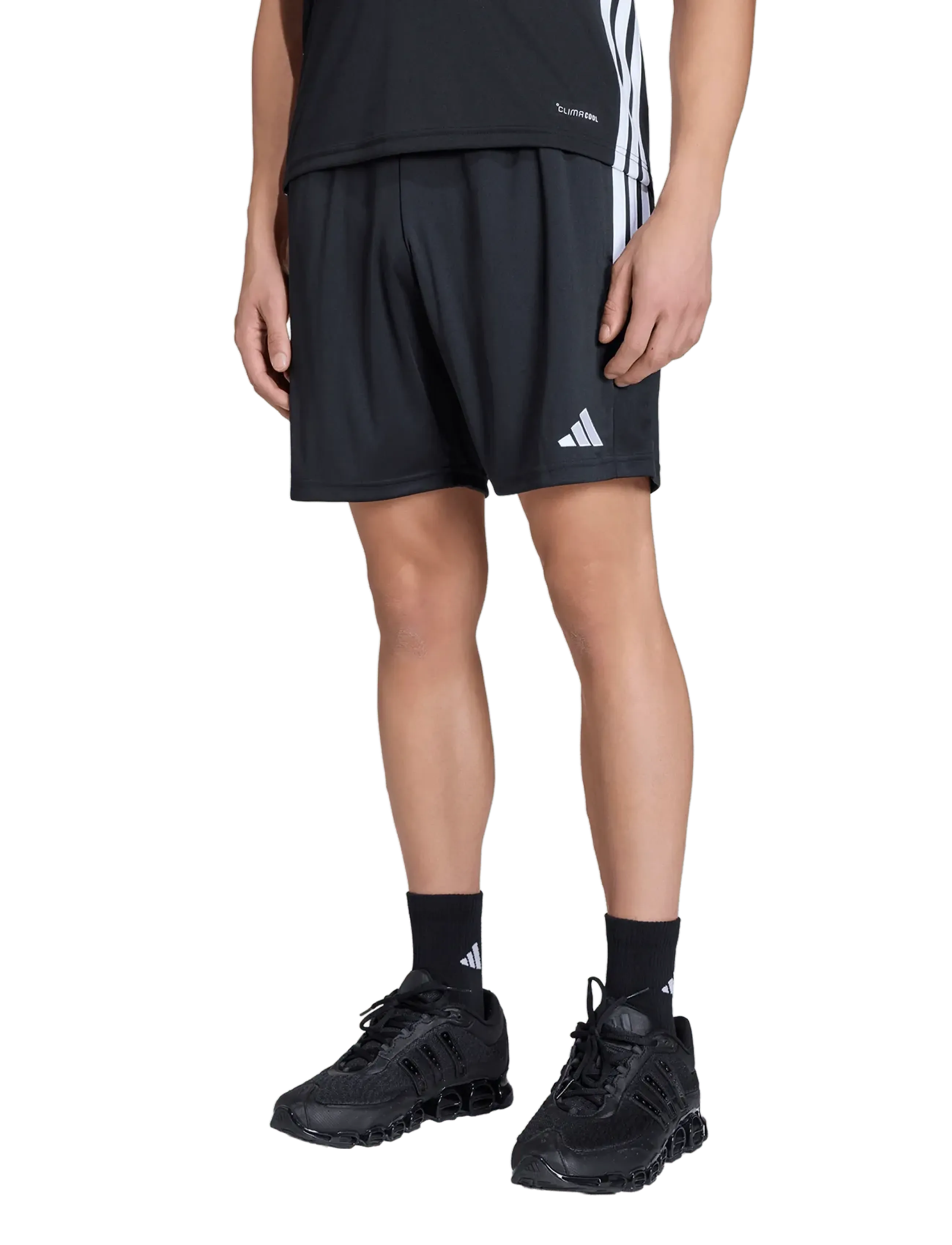 adidas Performance - TIRO ES SHO - lühikesed treeningpüksid - black/black/white - 2