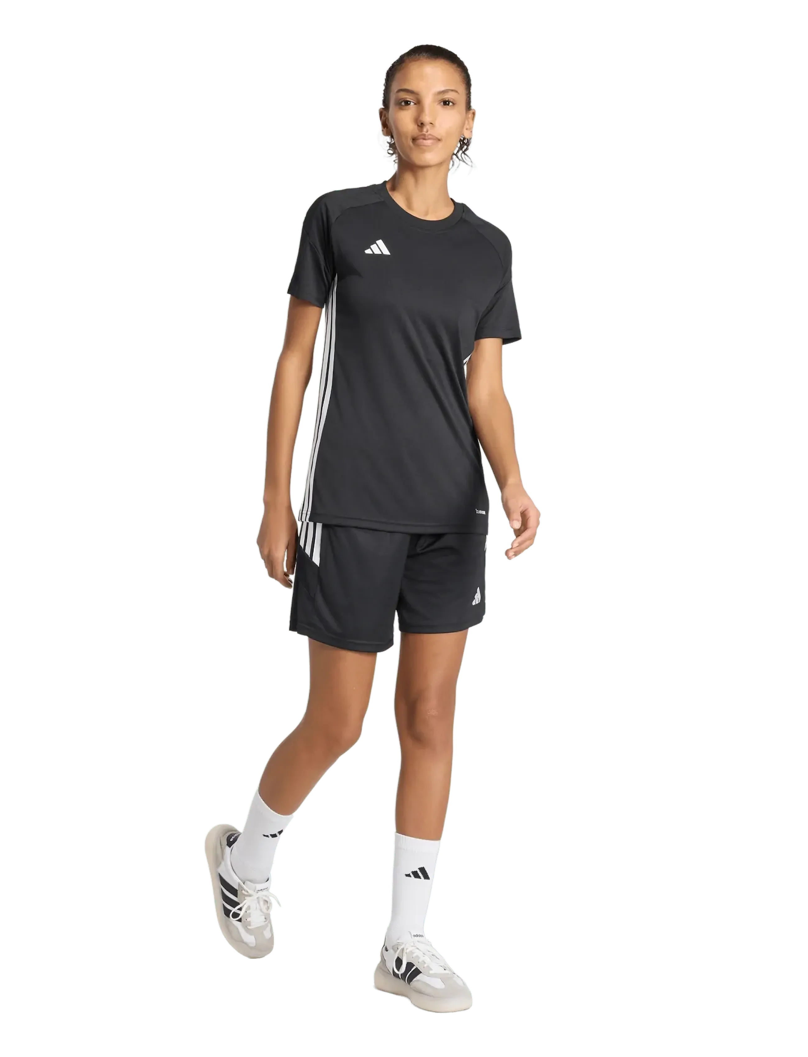 adidas Performance - TIRO ES SHO W - black/black/white - 3