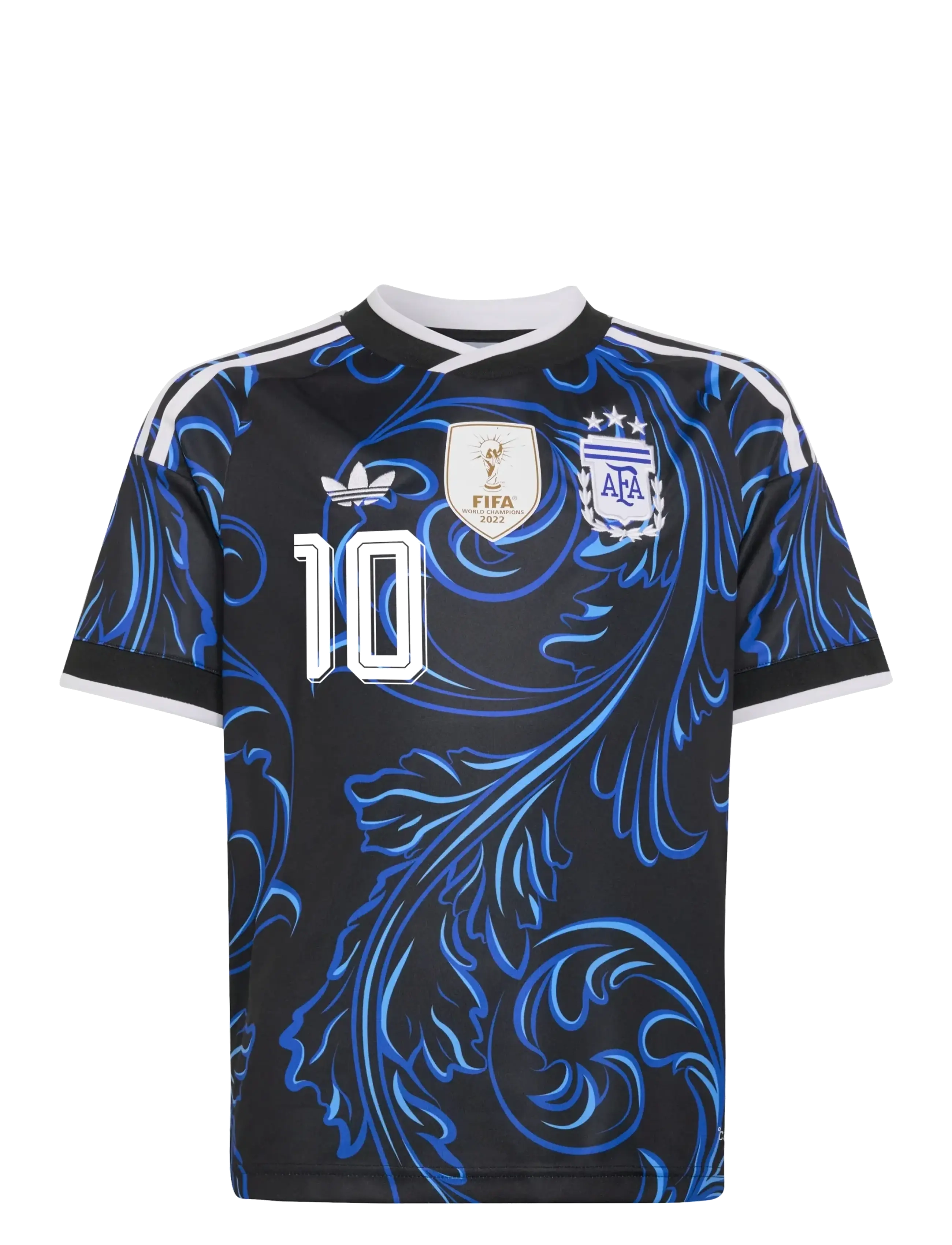 adidas Performance AFA A JSY 10 YD - Kleding - BLACK/LUCBLU/BLUBRS / multi