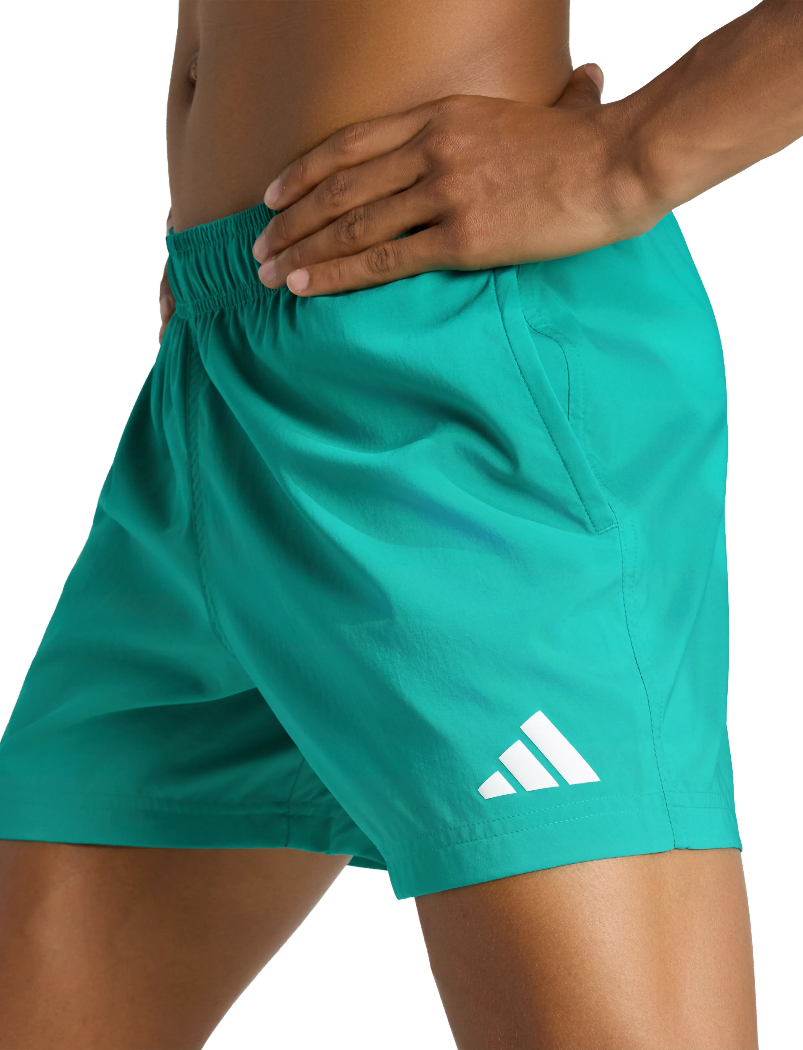 adidas Performance - ESS SH 5IN - swim shorts - eqtgrn - 4