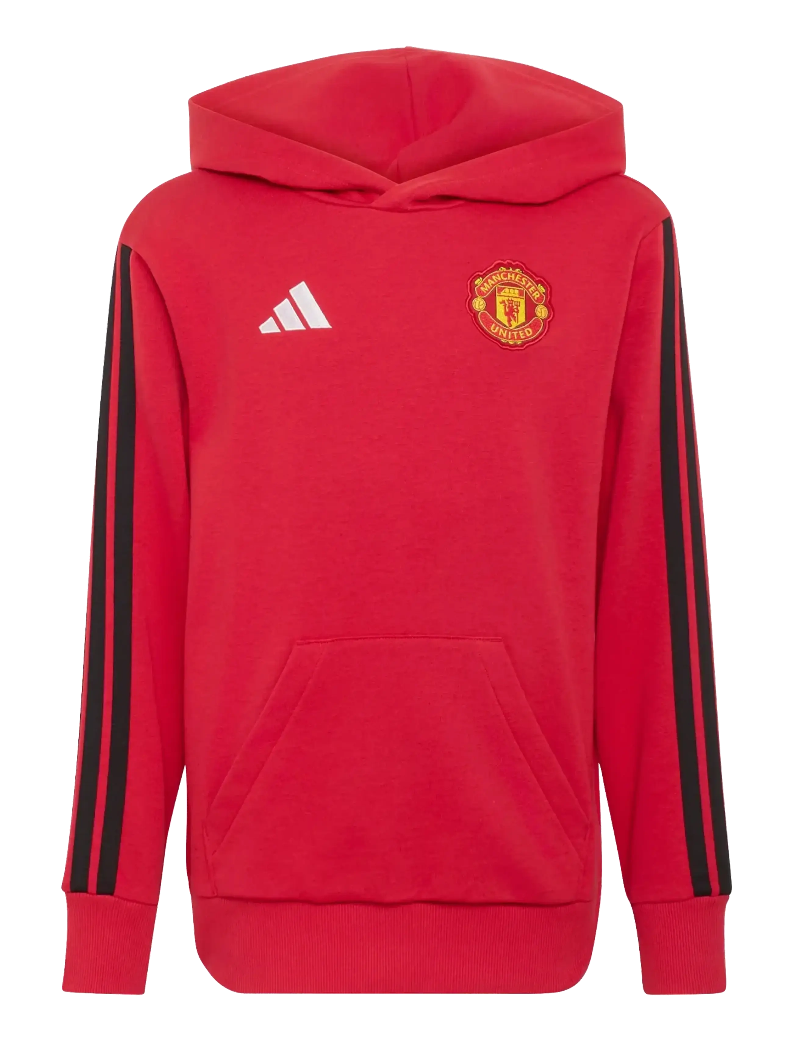 adidas Performance Manchester United F.c. Kids Hoodie, 116, Sweatshirts & Hoodies, Rot - Kinder