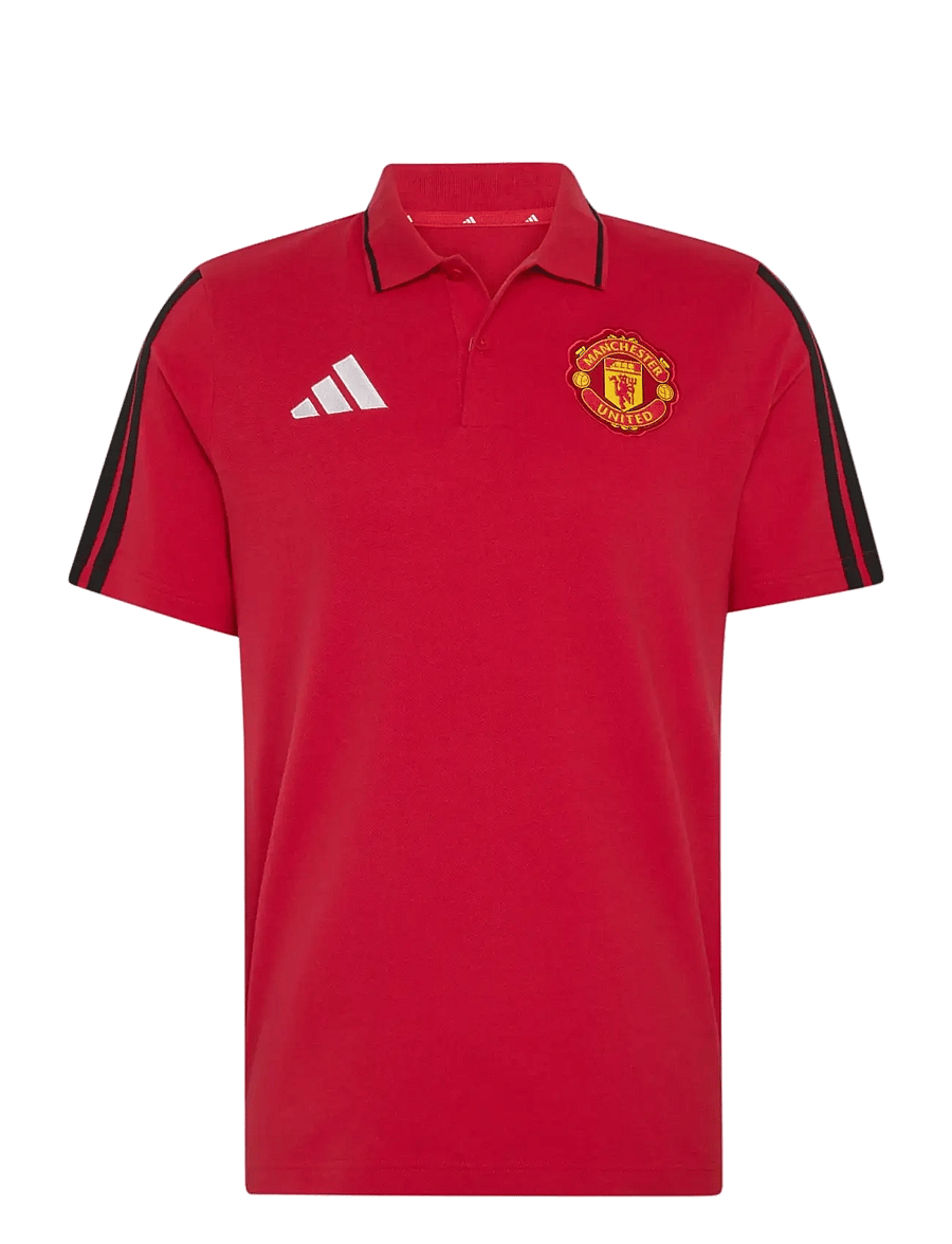 adidas Performance - MUFC DNA POLO - toppar & t-shirts - mufred - 1
