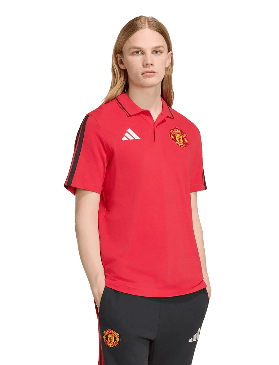 adidas Performance - MUFC DNA POLO - toppar & t-shirts - mufred - 2