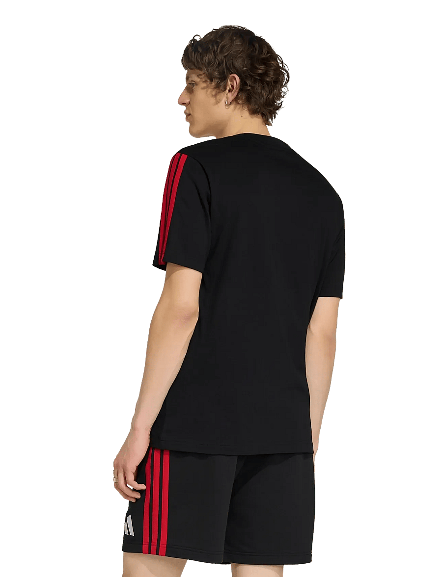 adidas Performance - MUFC DNA TEE - fußballoberteile - black - 5