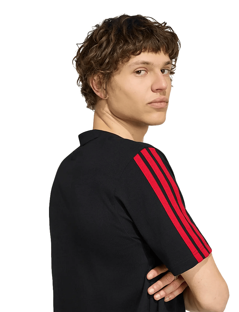 adidas Performance - MUFC DNA TEE - fußballoberteile - black - 4
