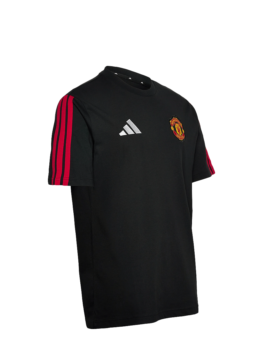 adidas Performance - MUFC DNA TEE - fußballoberteile - black - 3