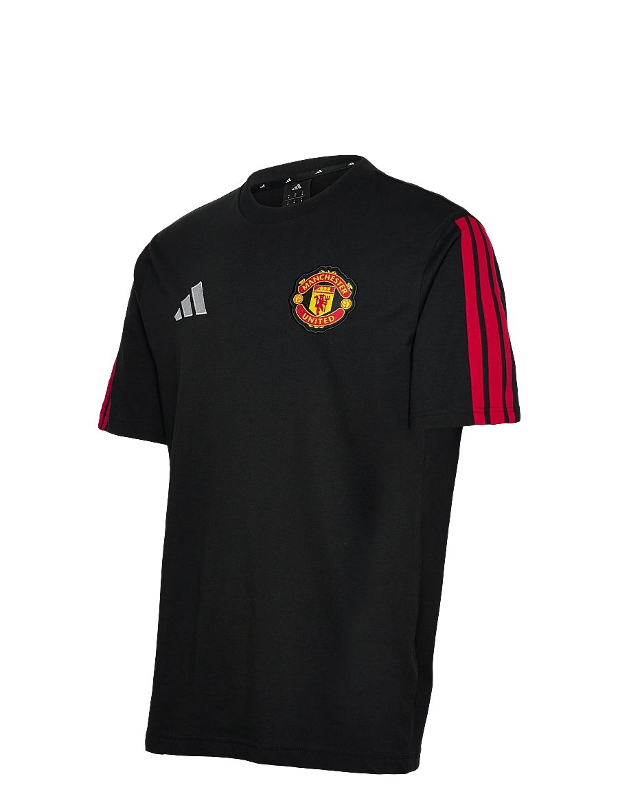 adidas Performance - MUFC DNA TEE - fußballoberteile - black - 4