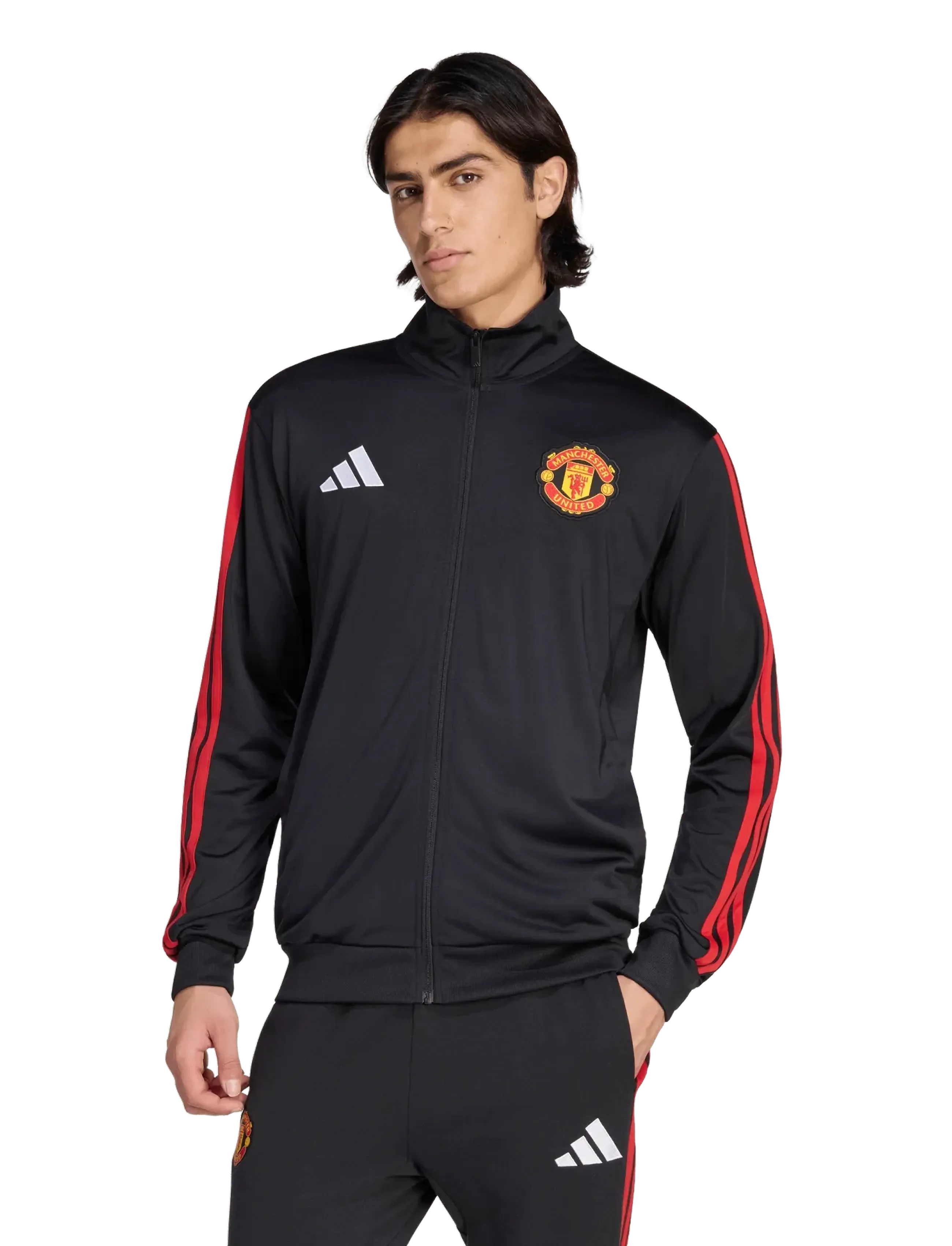 adidas Performance - MUFC DNA TT - sporta džemperi - black - 5