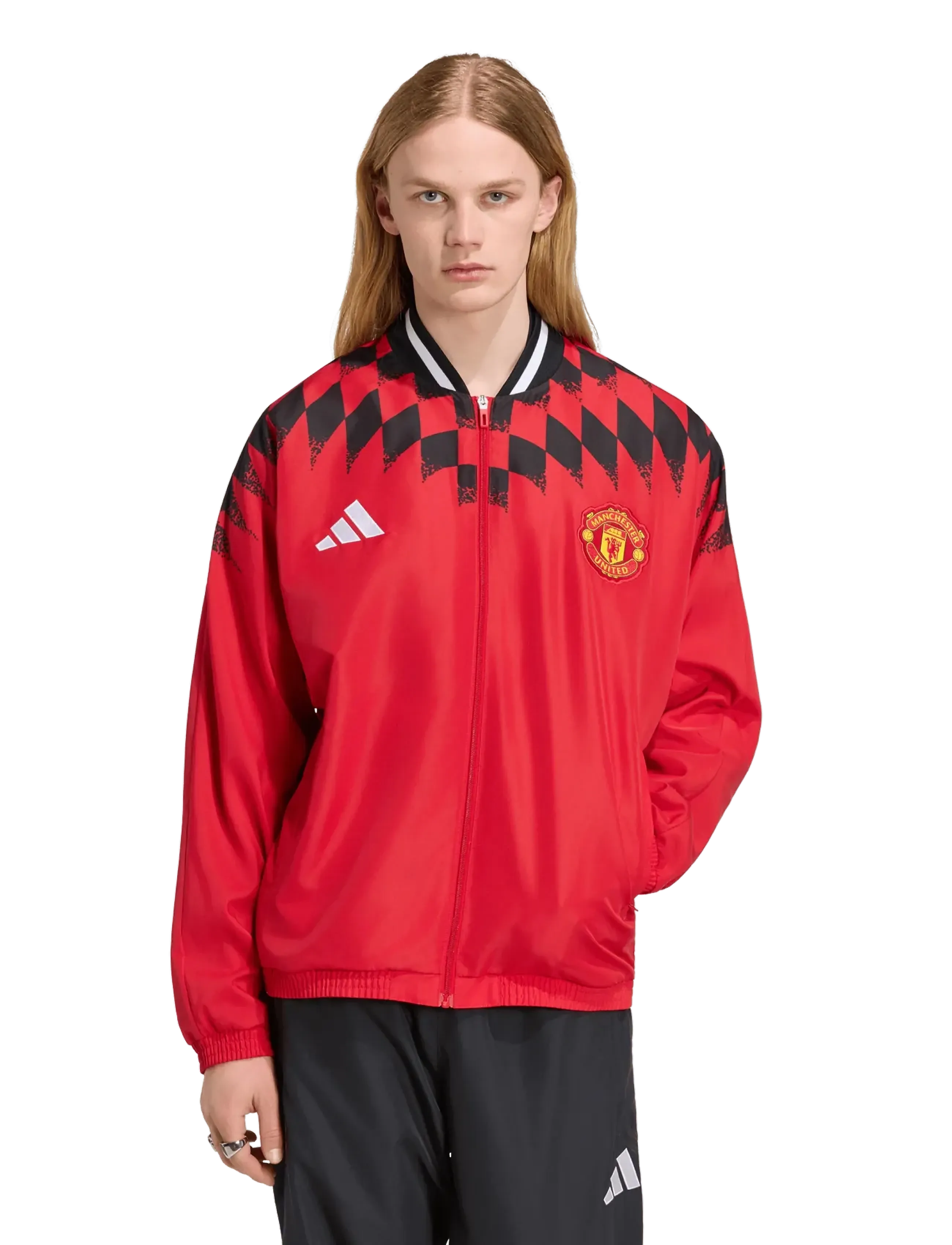 adidas Performance Manchester United F.c. St Track-Top, XXL, Sport Jackets, Rot - Training Männerswear