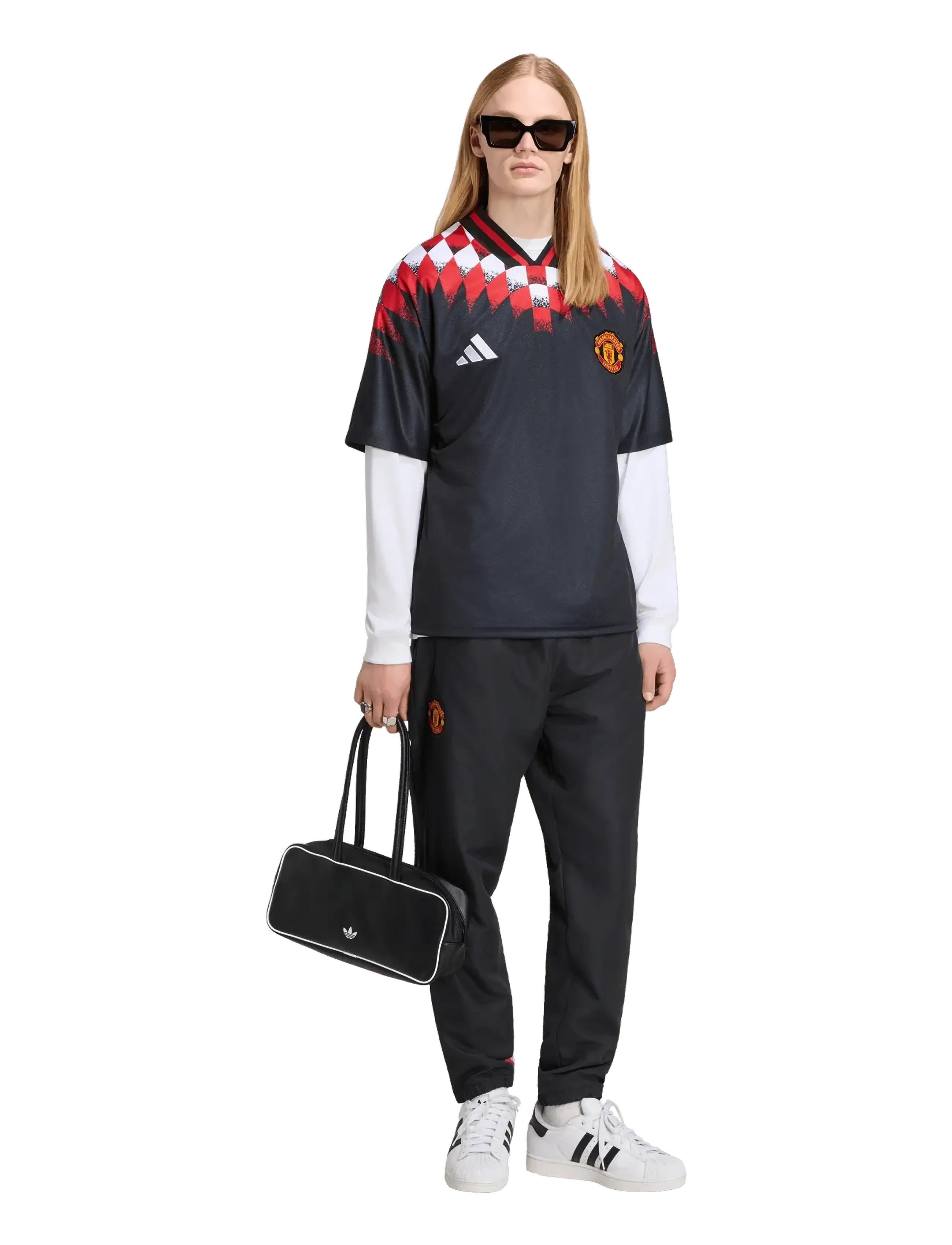 adidas Performance Manchester United F.c. St Tp, XXL, Sport Pants, Schwarz - Sweatpants, Männerswear