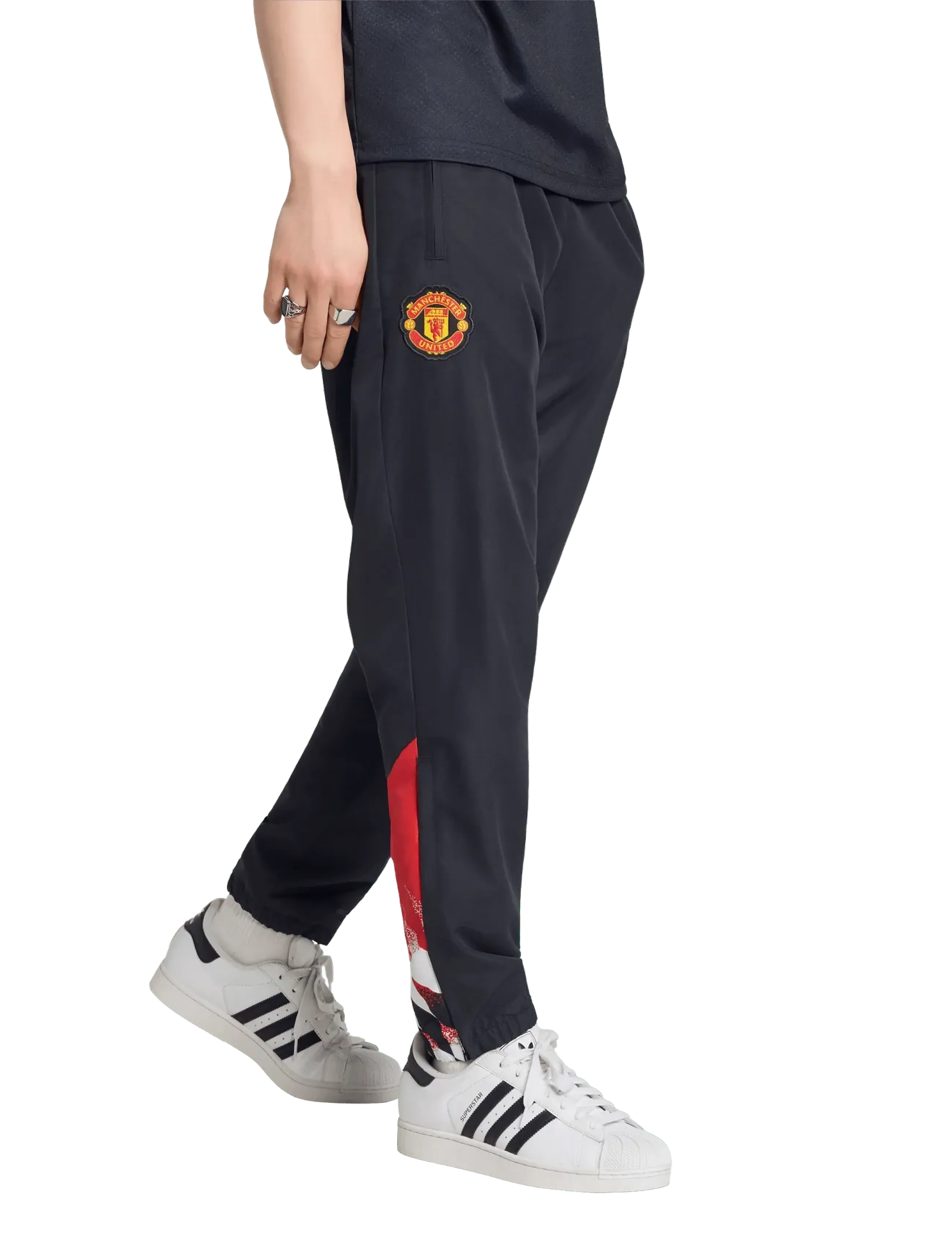 adidas Performance - MUFC ST TP - sweatpants - black - 2