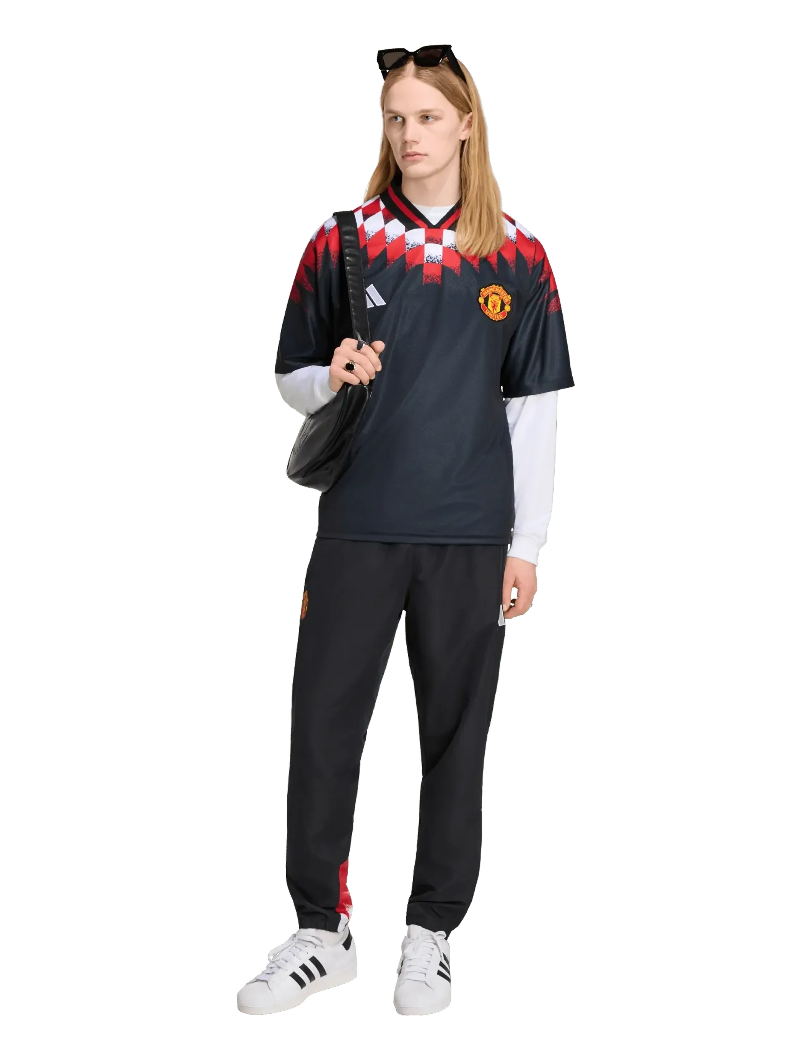 adidas Performance Manchester United F.c. St Jersey, XL, Sport Oberteile, Schwarz - Football Shirts, Männerswear