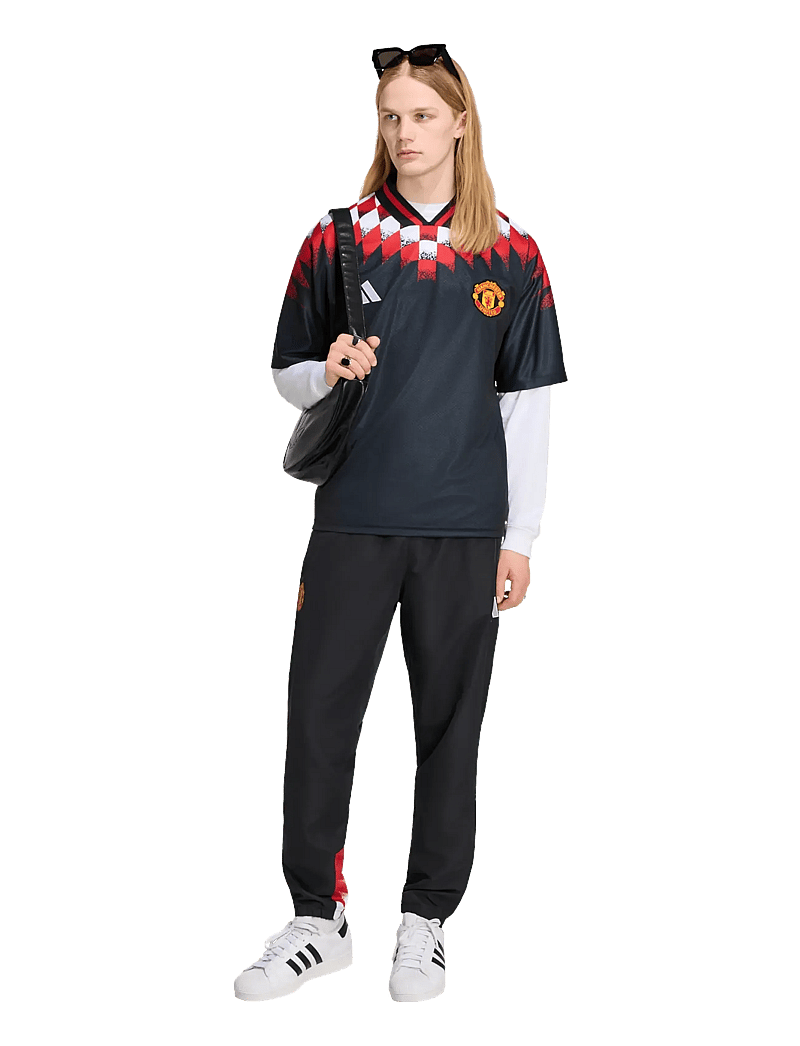 adidas Performance - MUFC ST JSY - fodboldtrøjer - black - 0