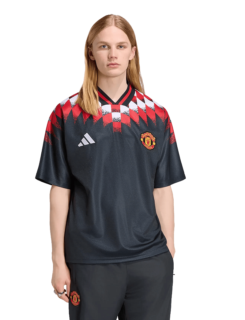 adidas Performance - MUFC ST JSY - fodboldtrøjer - black - 3