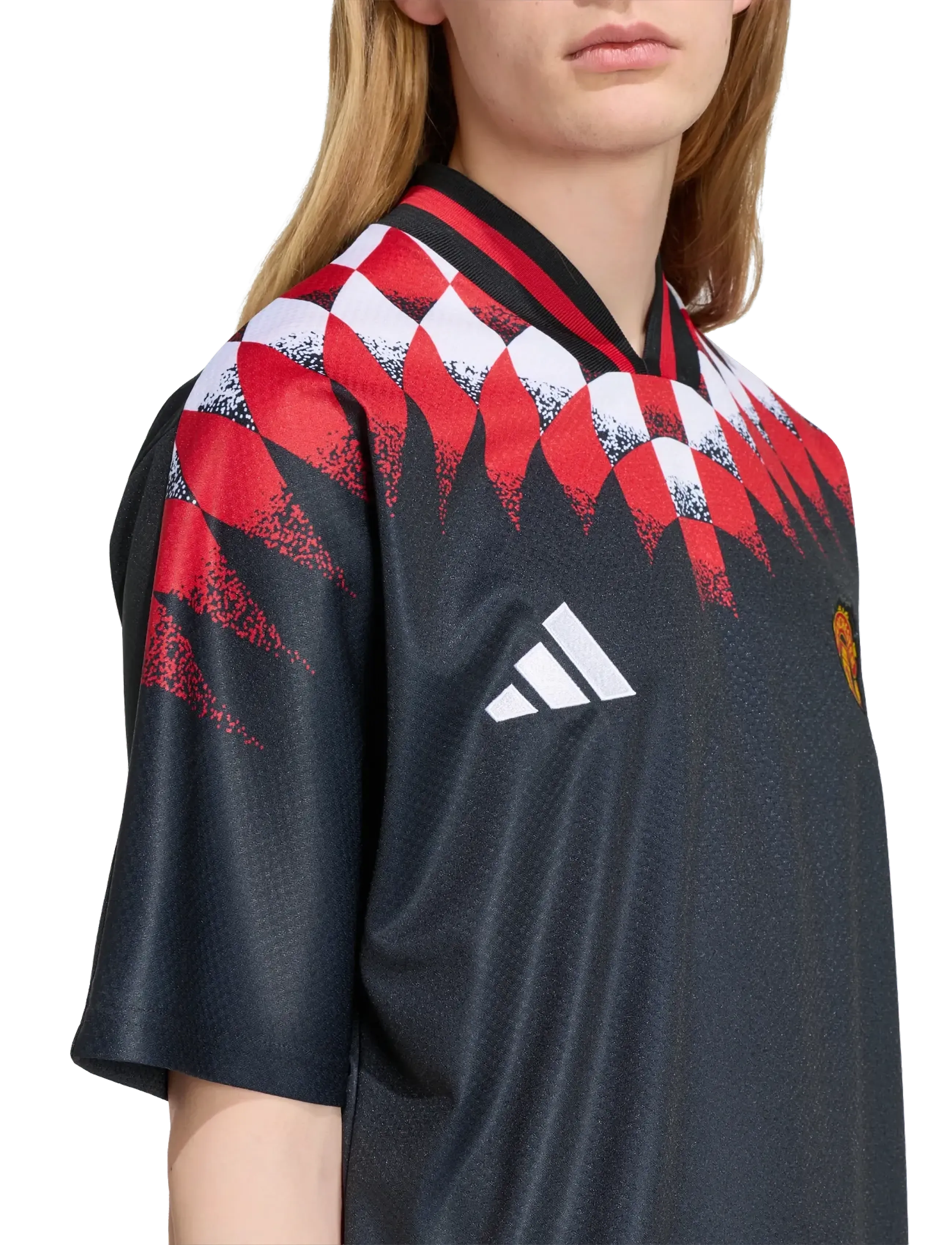 adidas Performance - MUFC ST JSY - fotbollströjor - black - 5