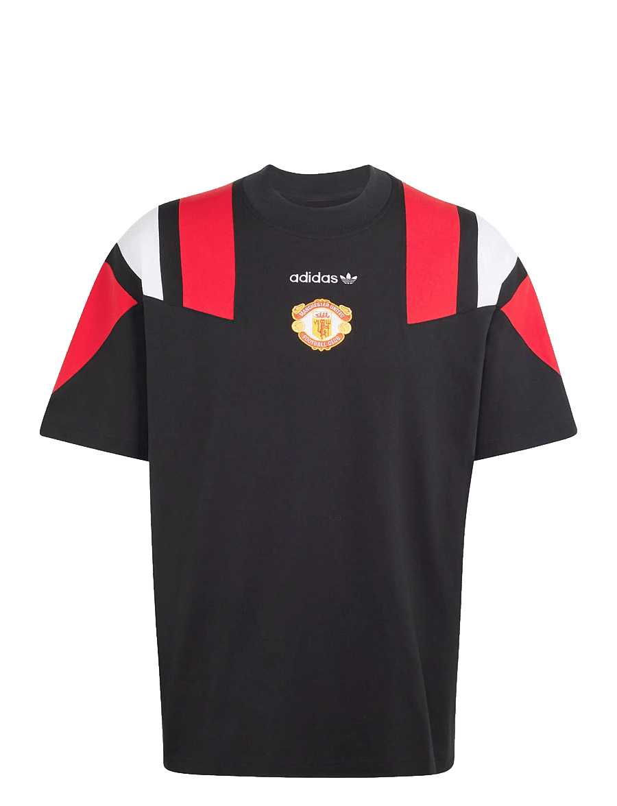 adidas Performance - Manchester United EQT TEE - fußballoberteile - black - 1