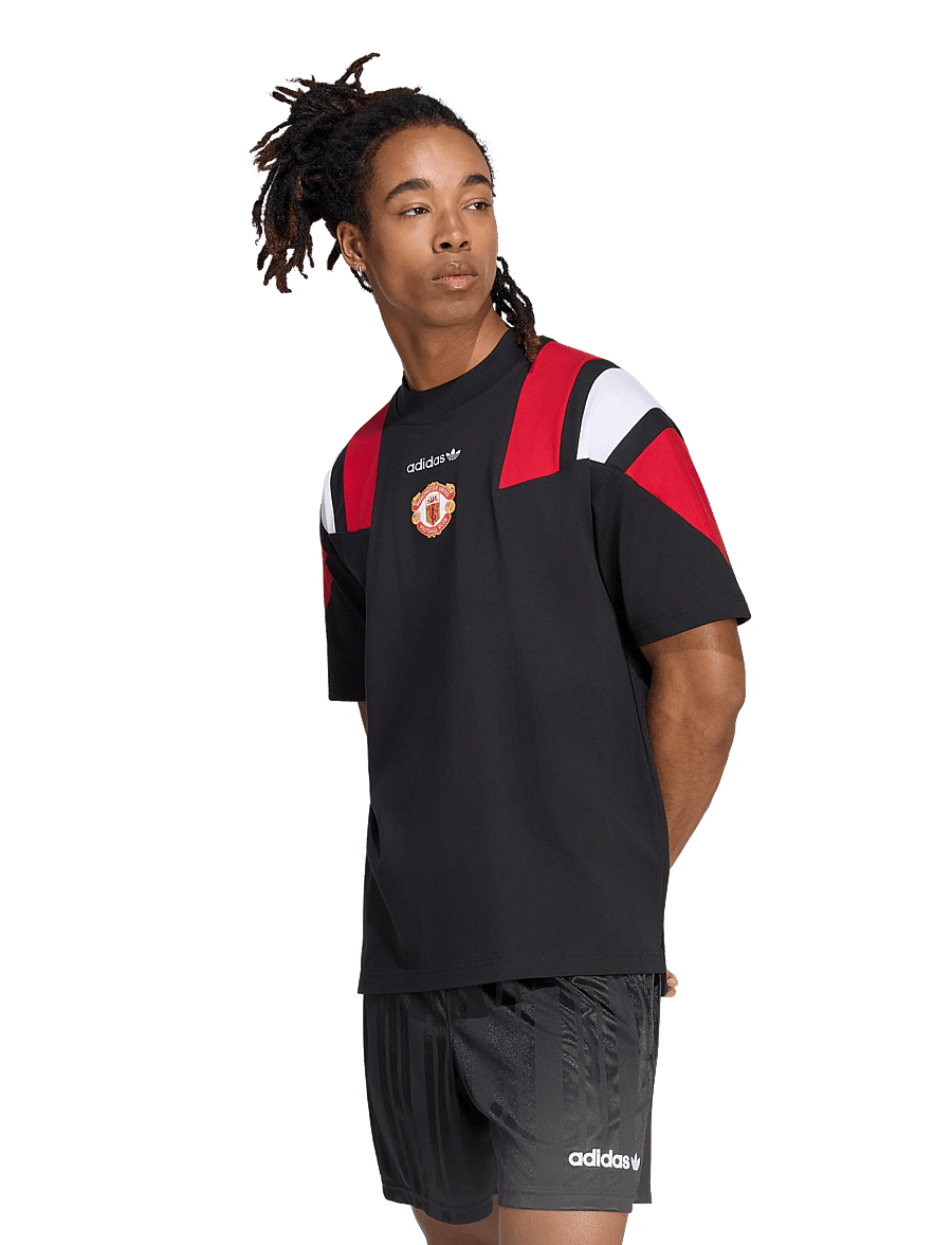 adidas Performance - Manchester United EQT TEE - fußballoberteile - black - 2