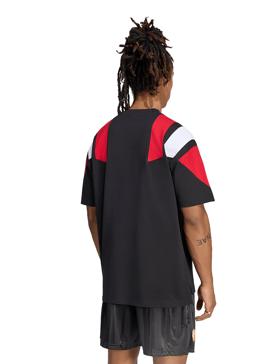 adidas Performance - Manchester United EQT TEE - fußballoberteile - black - 5