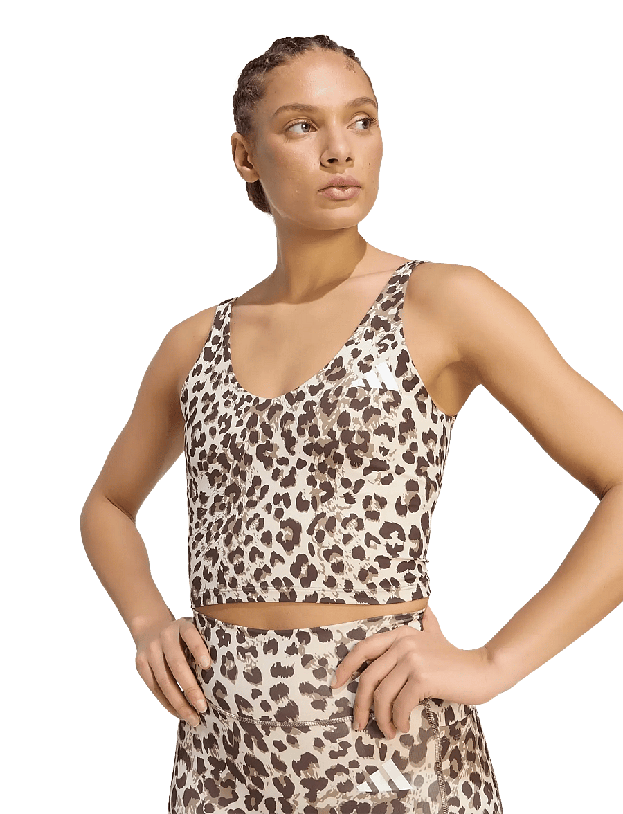 adidas Performance - WE AOP TK - crop tops - crli/khasix/dbrown - 3