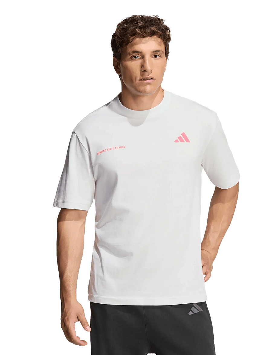 adidas Performance - RCC TEE M - t-shirts - white - 0