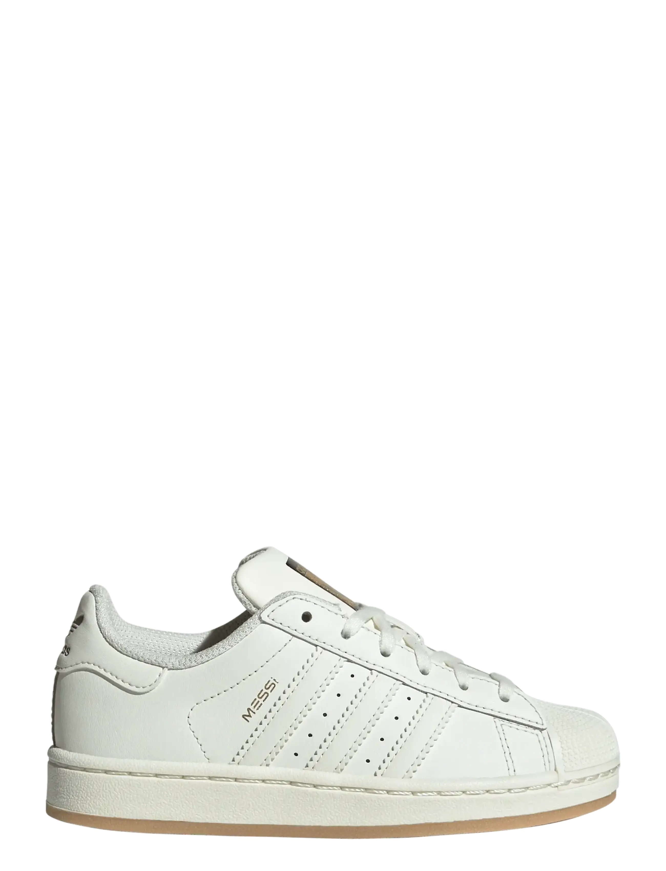 adidas Performance - SUPERSTAR MESSI C - lave sneakers - ivory/ivory/goldmt - 1
