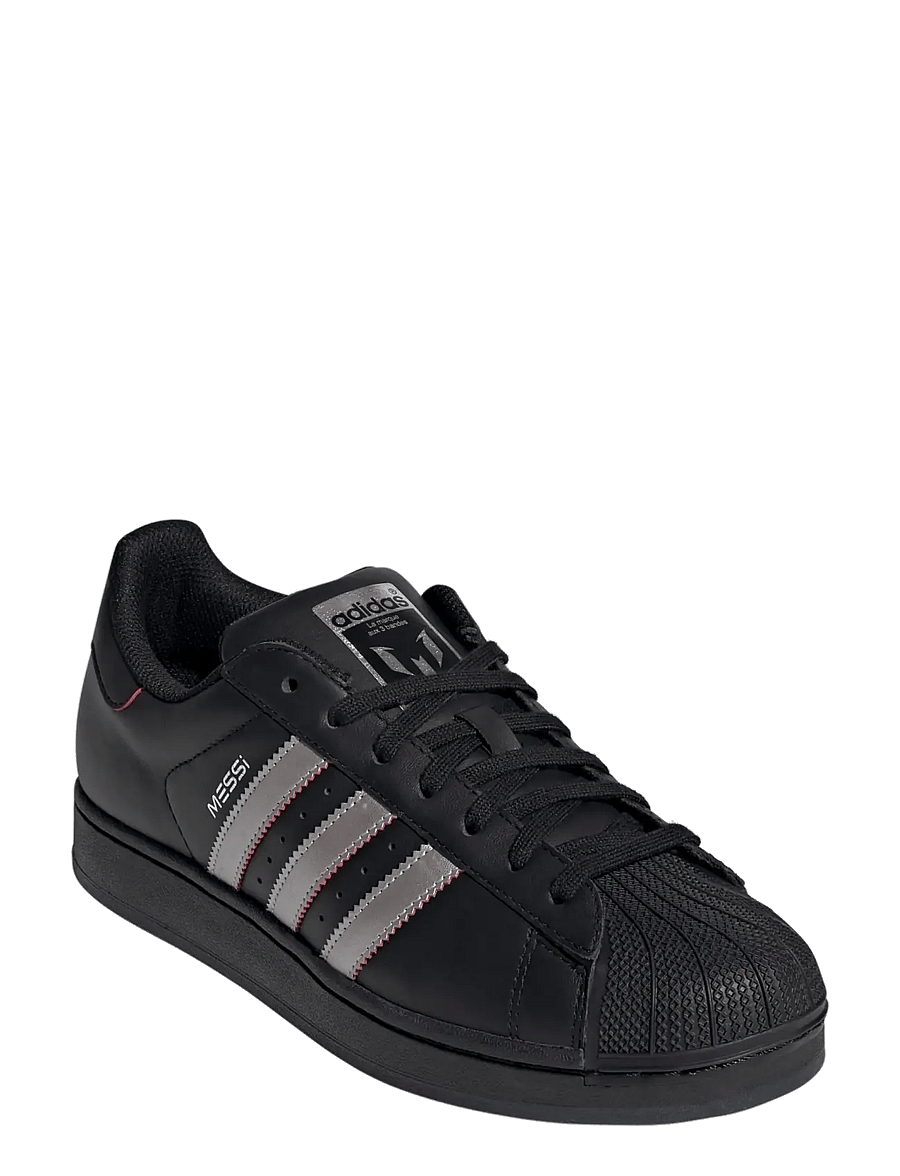 adidas Performance - SUPERSTAR MESSI - kõrge säärega tossud - cblack/silvmt/purrub - 0