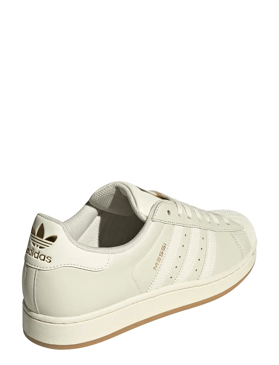 adidas Performance - SUPERSTAR MESSI - lave sneakers - ivory/ivory/goldmt - 3