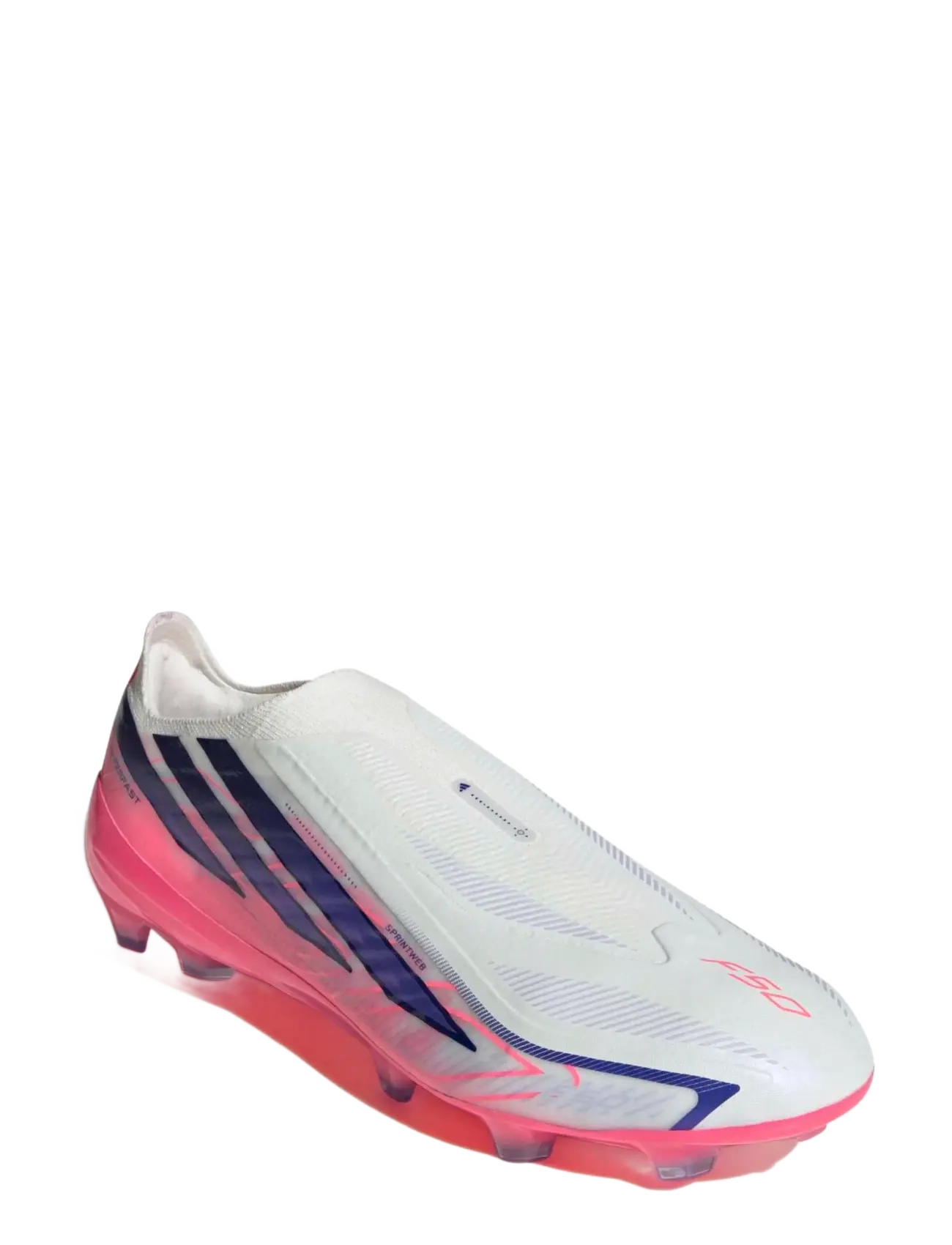 adidas Performance F50 HYPERFAST PRO LL FG - Sport shoes - FTWWHT/SOLPUR/SOLTUR / white