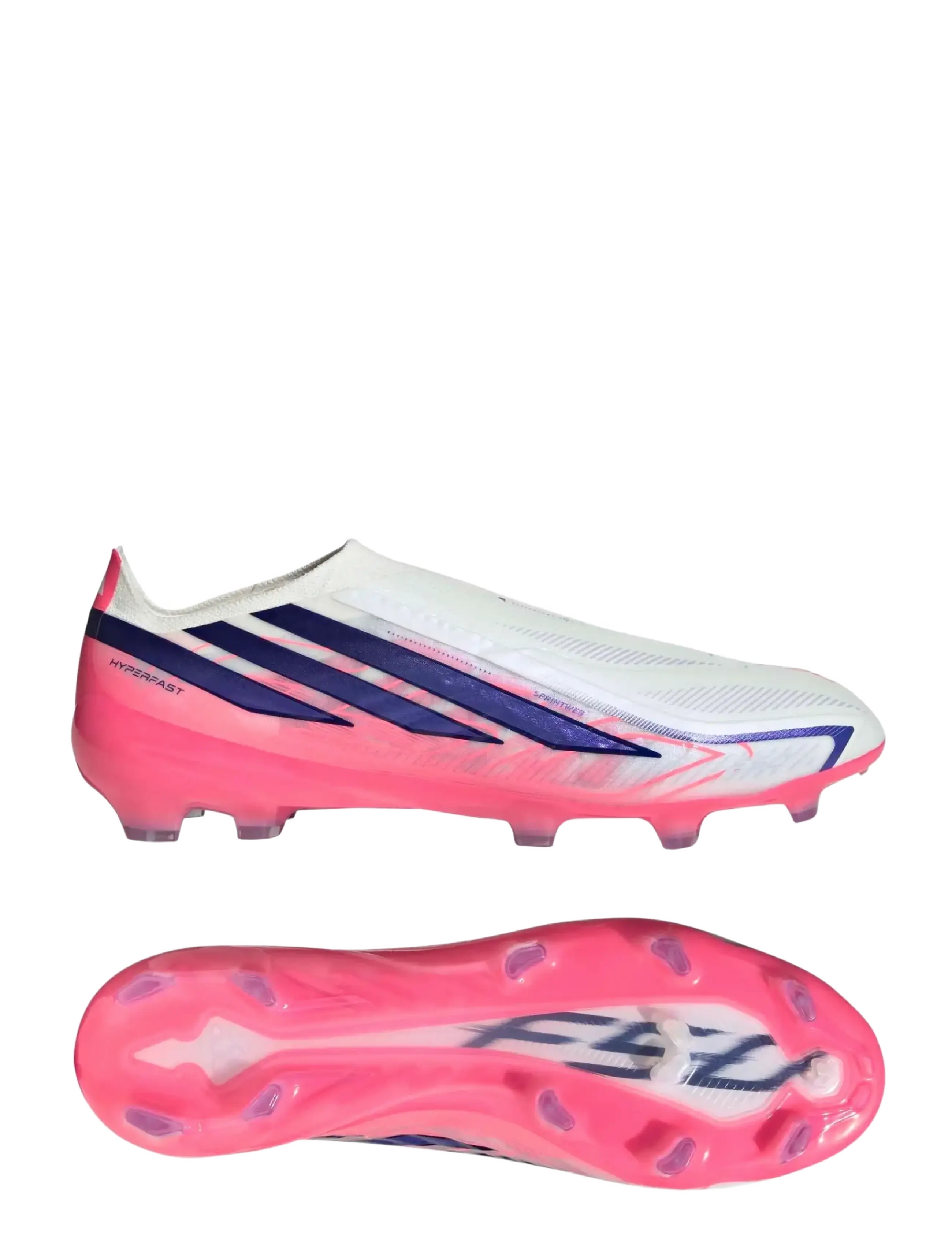 adidas Performance F50 HYPERFAST PRO LL FG - Nowosci - FTWWHT/SOLPUR/SOLTUR / white